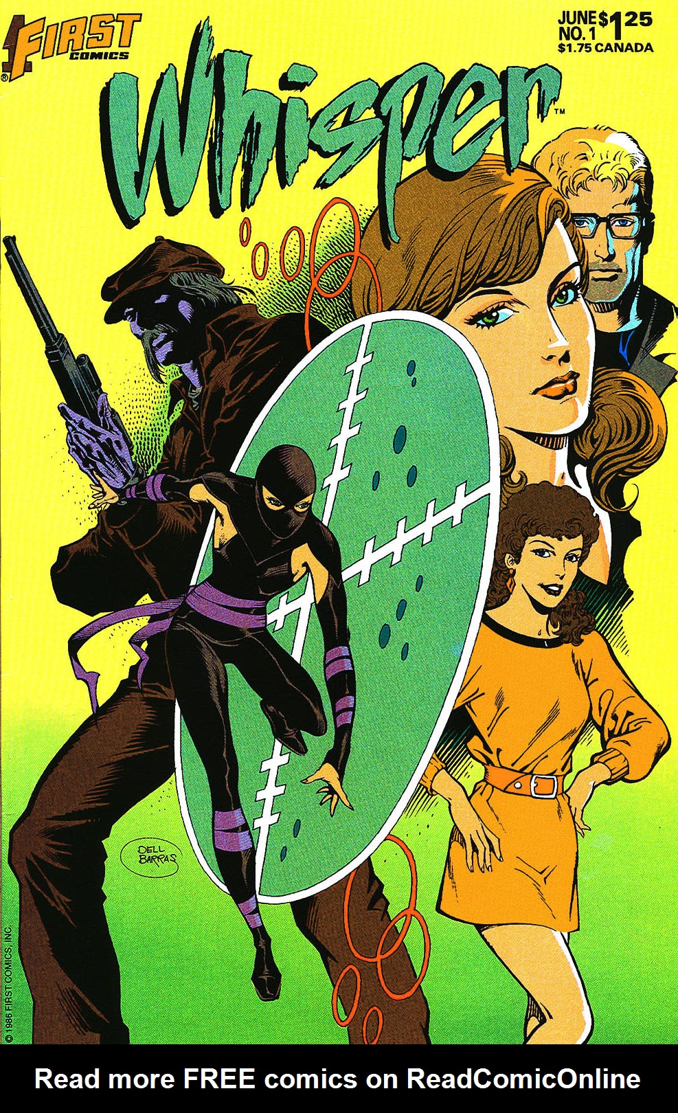 Read online Whisper (1986) comic -  Issue #1 - 1