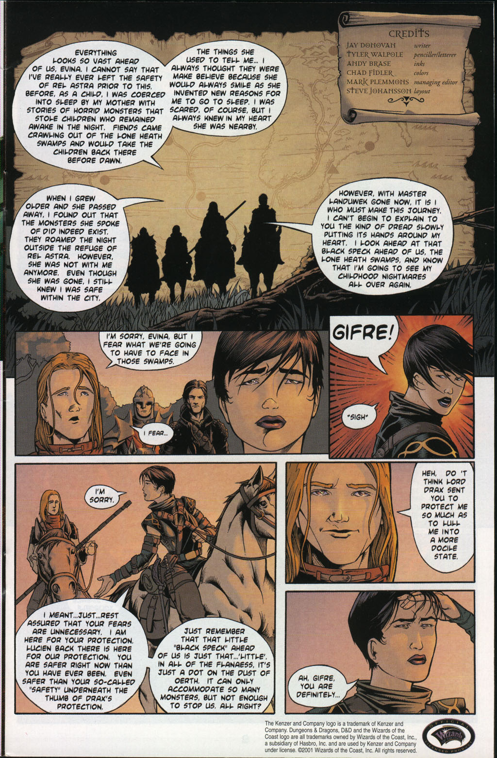 Read online Dungeons And Dragons: In The Shadow Of Dragons comic -  Issue #2 - 2