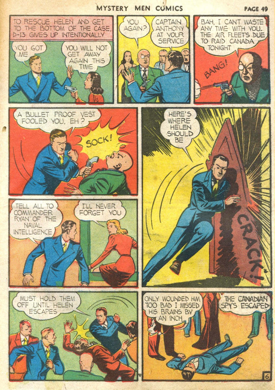 Read online Mystery Men Comics comic -  Issue #11 - 51