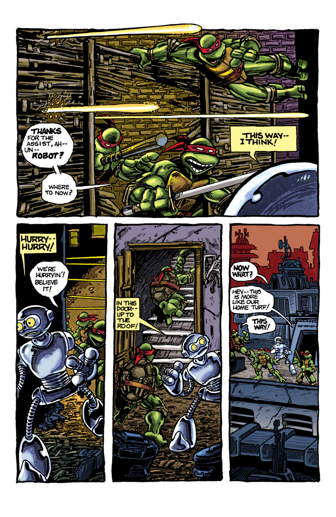 Read online Teenage Mutant Ninja Turtles Color Classics (2012) comic -  Issue #5 - 7