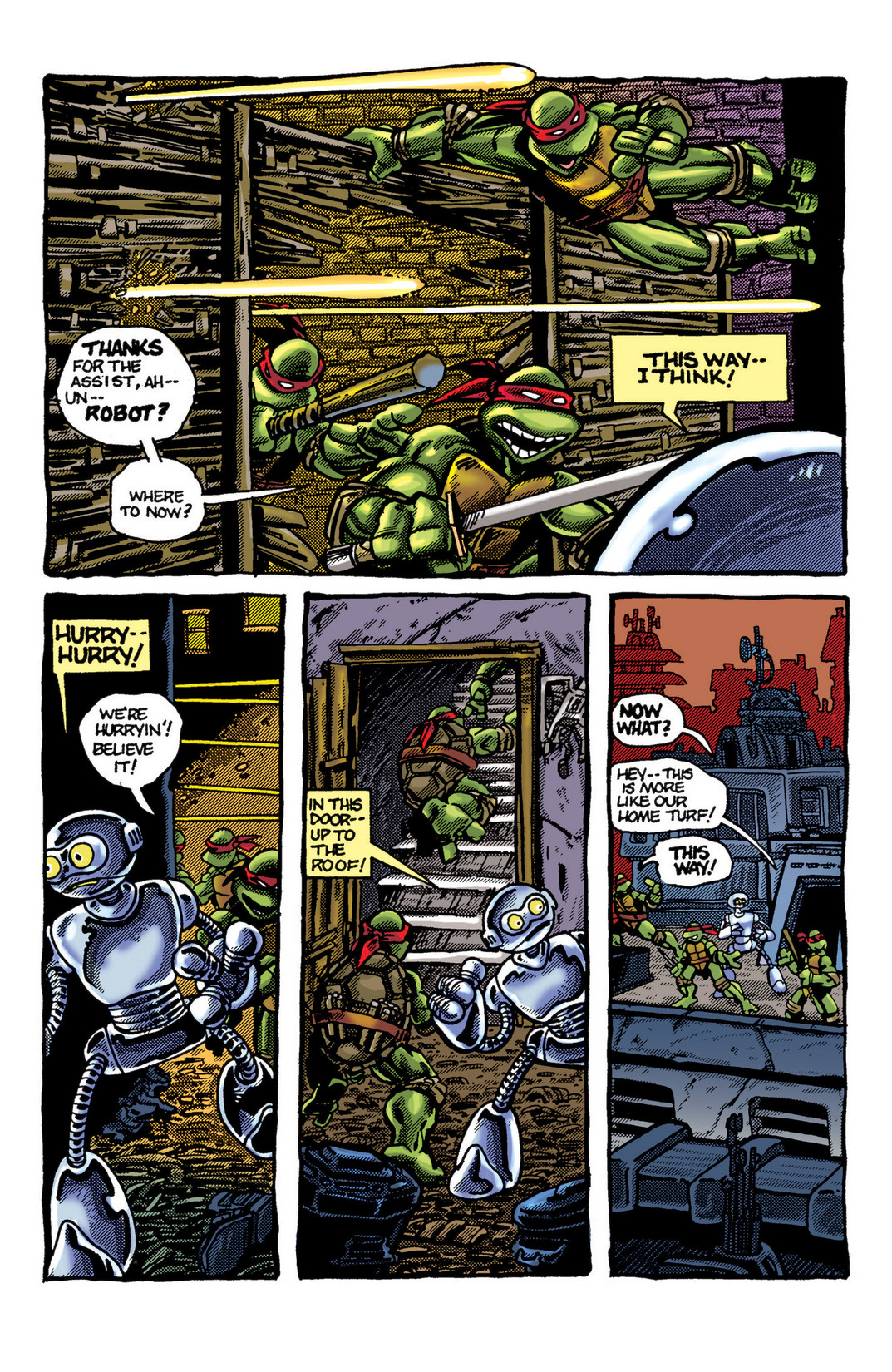 Read online Teenage Mutant Ninja Turtles Color Classics (2012) comic -  Issue #5 - 7