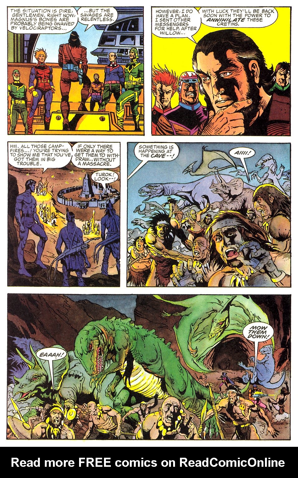 Read online Magnus Robot Fighter (1991) comic -  Issue #12 - 25