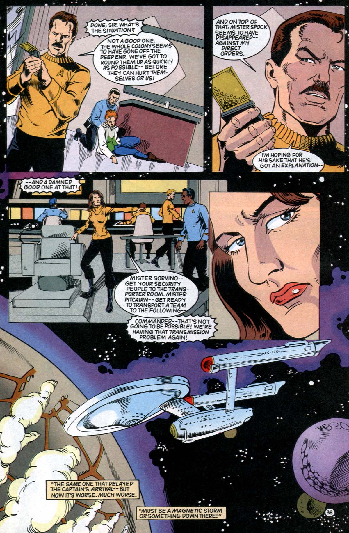 Read online Star Trek (1989) comic -  Issue # _Annual 4 - 39