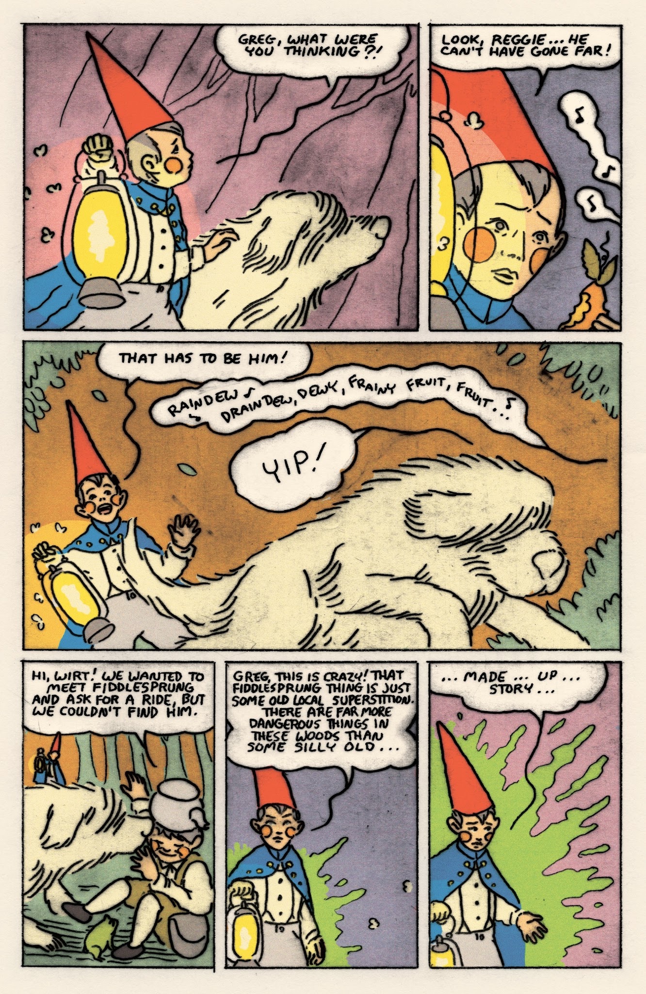 Read online Over the Garden Wall (2016) comic -  Issue # _Special 1 - 38