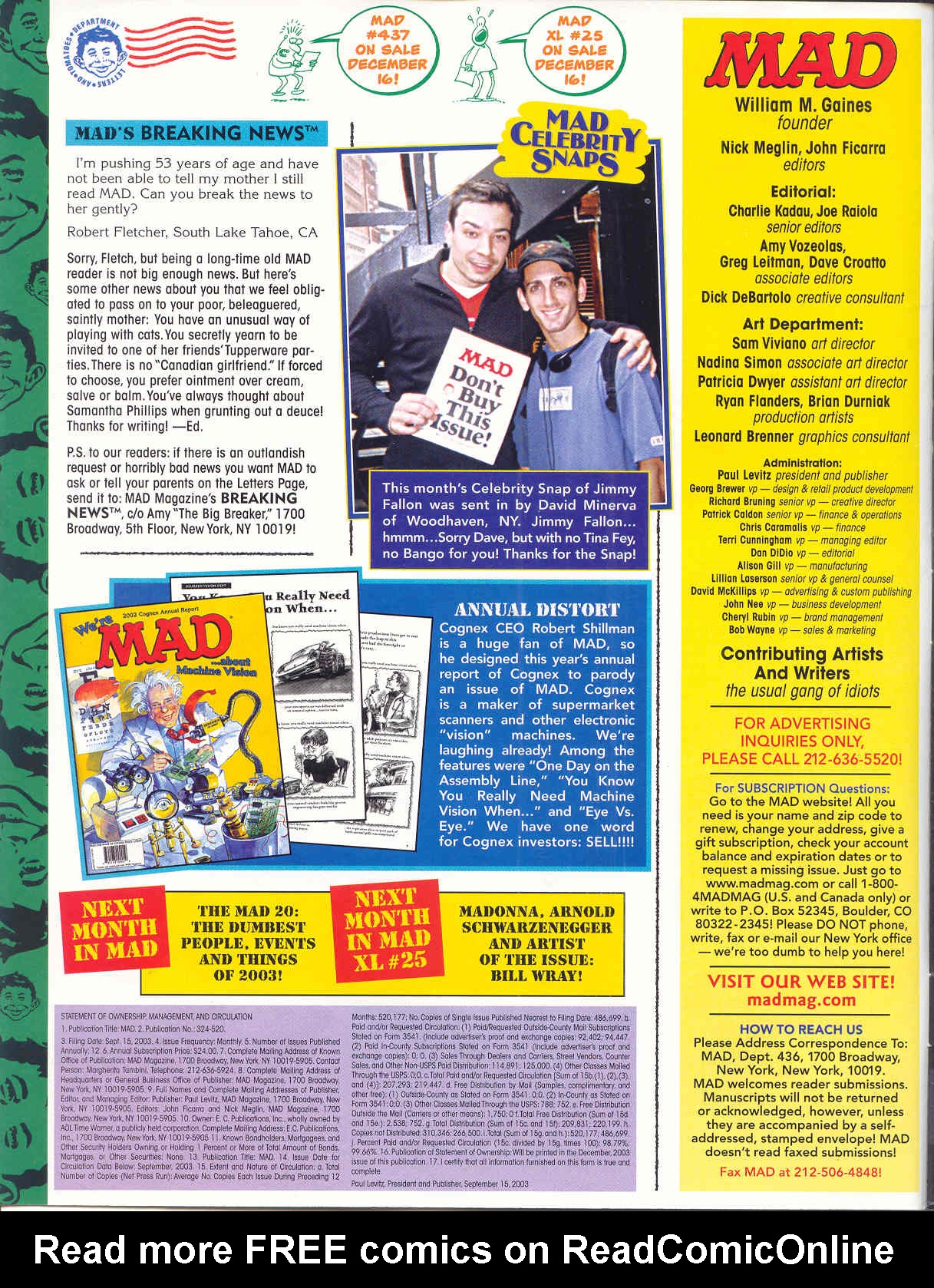 Read online MAD comic -  Issue #436 - 7