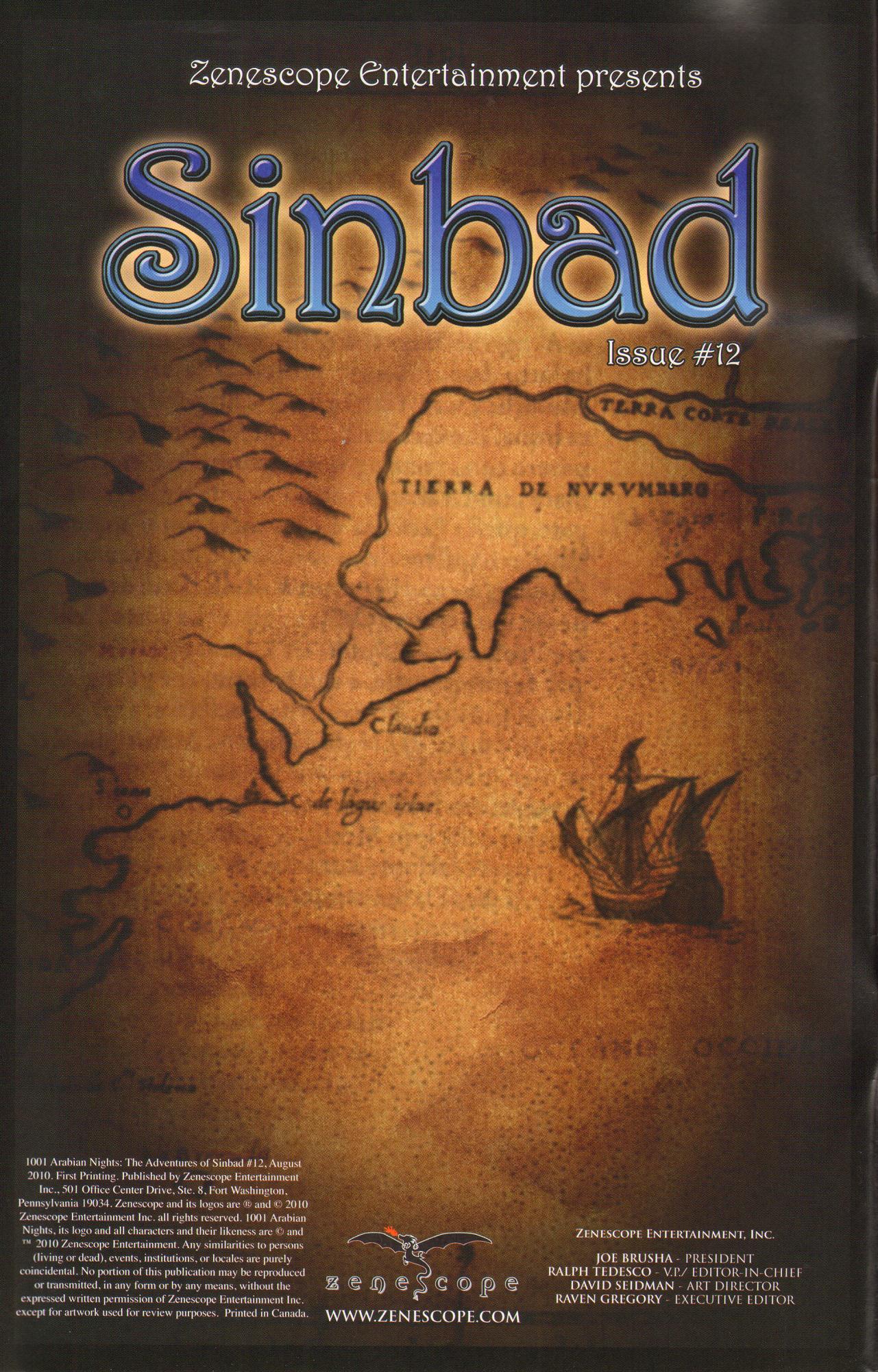 Read online 1001 Arabian Nights: The Adventures of Sinbad comic -  Issue #12 - 2