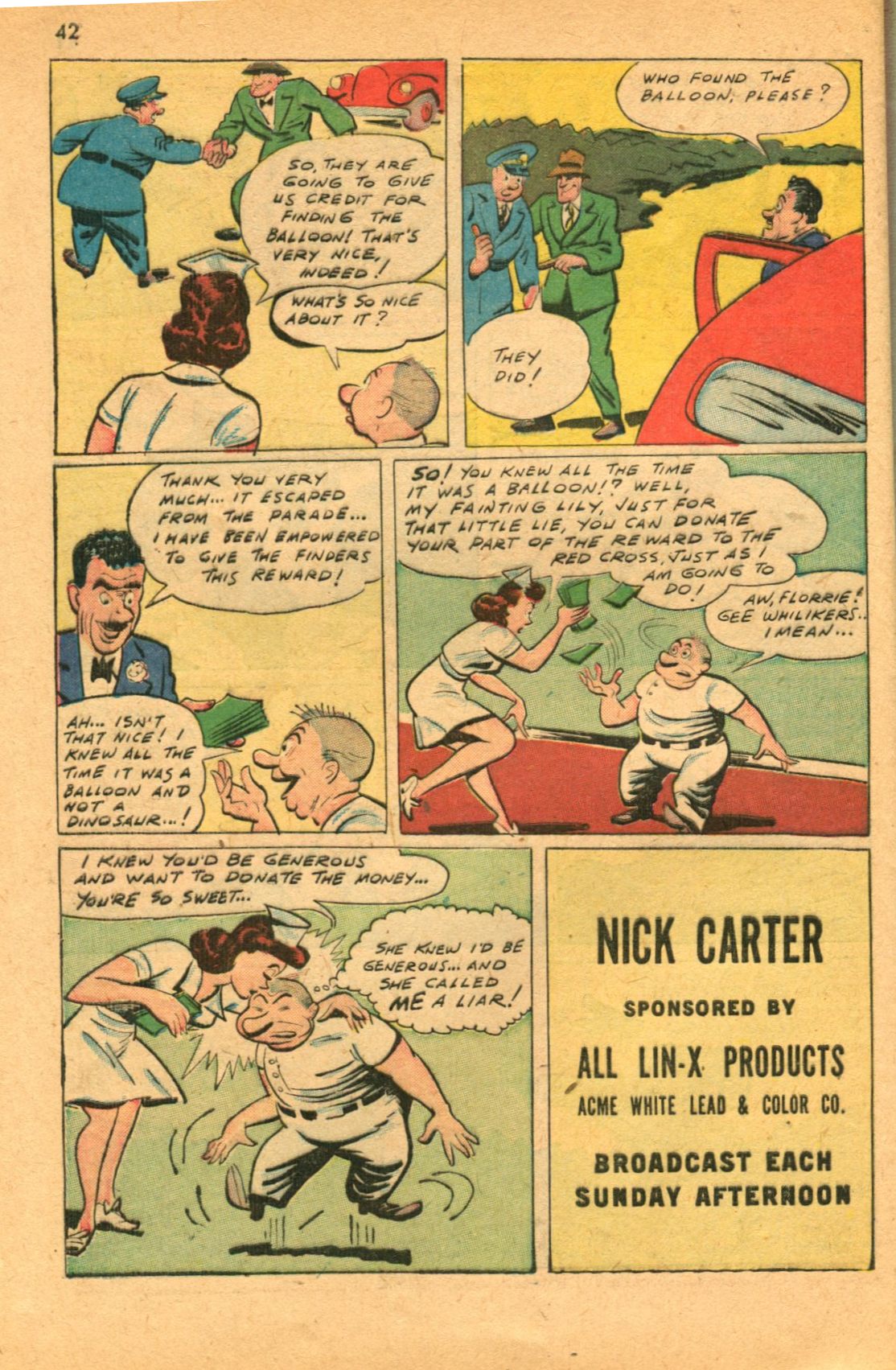 Read online Super-Magician Comics comic -  Issue #46 - 42