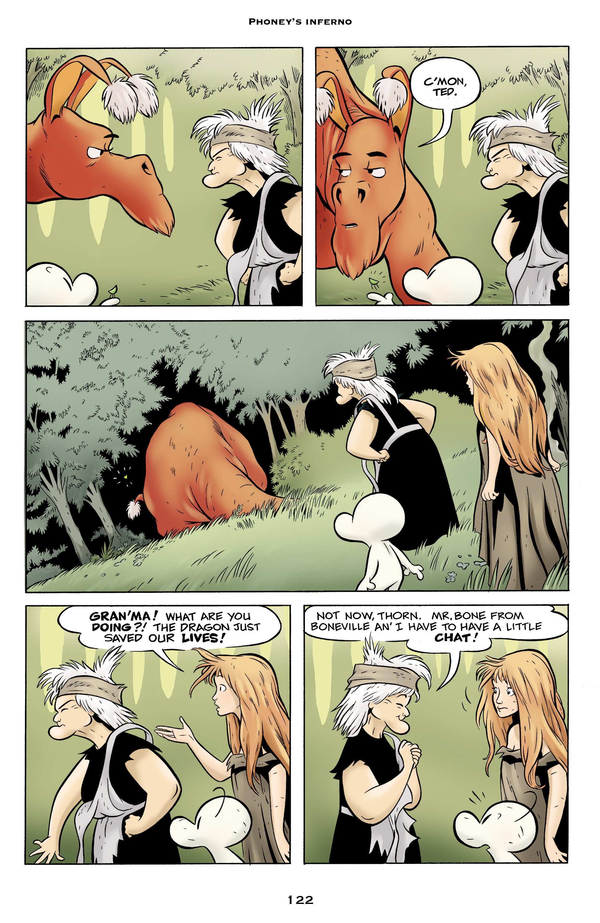 Read online Bone: Out From Boneville comic -  Issue # TPB - 122