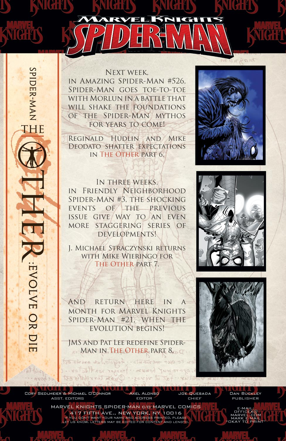 Read online Marvel Knights Spider-Man (2004) comic -  Issue #20 - 25