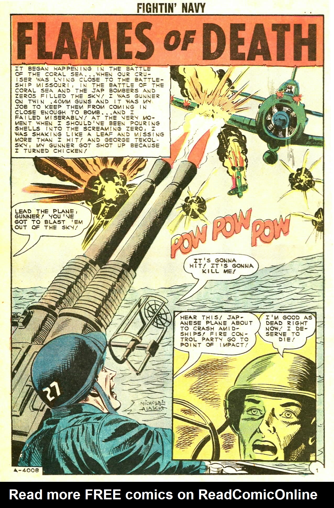 Read online Fightin' Navy comic -  Issue #118 - 16