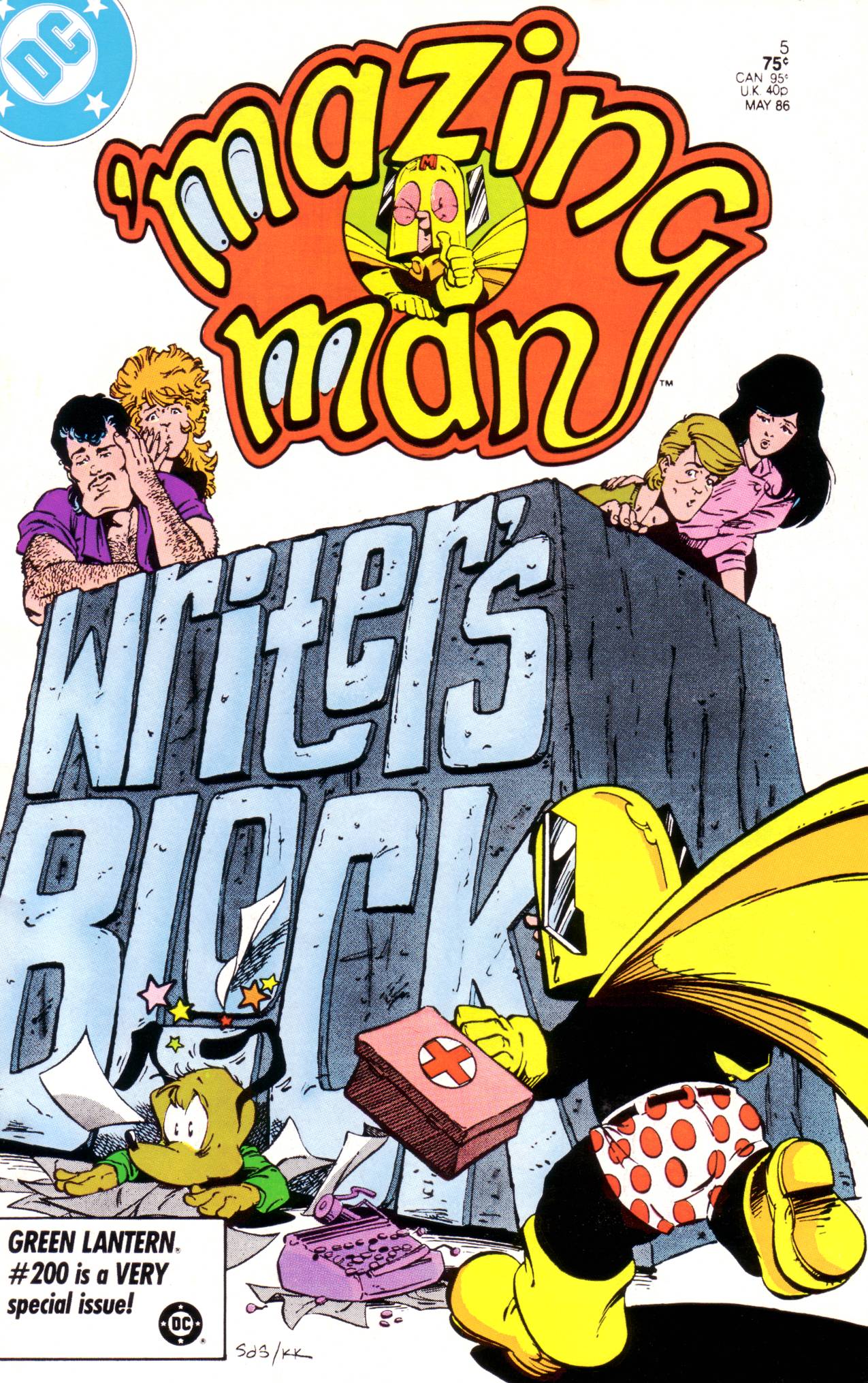Read online 'Mazing Man comic -  Issue #5 - 1
