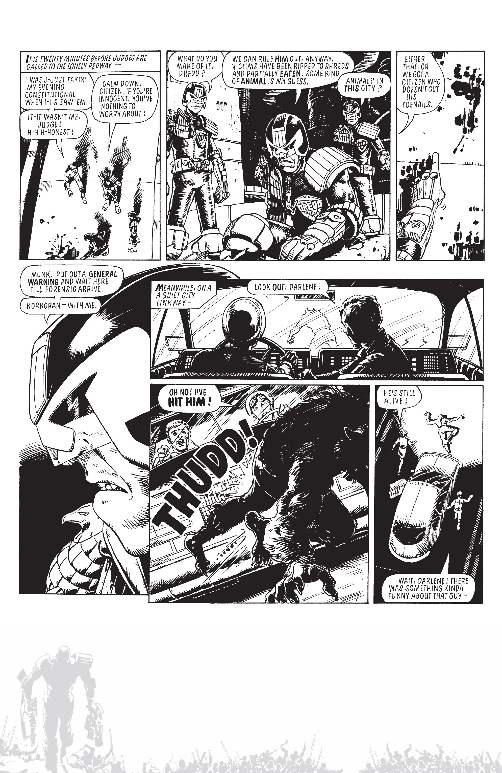 Read online Judge Dredd: Cry of the Werewolf comic -  Issue # Full - 7