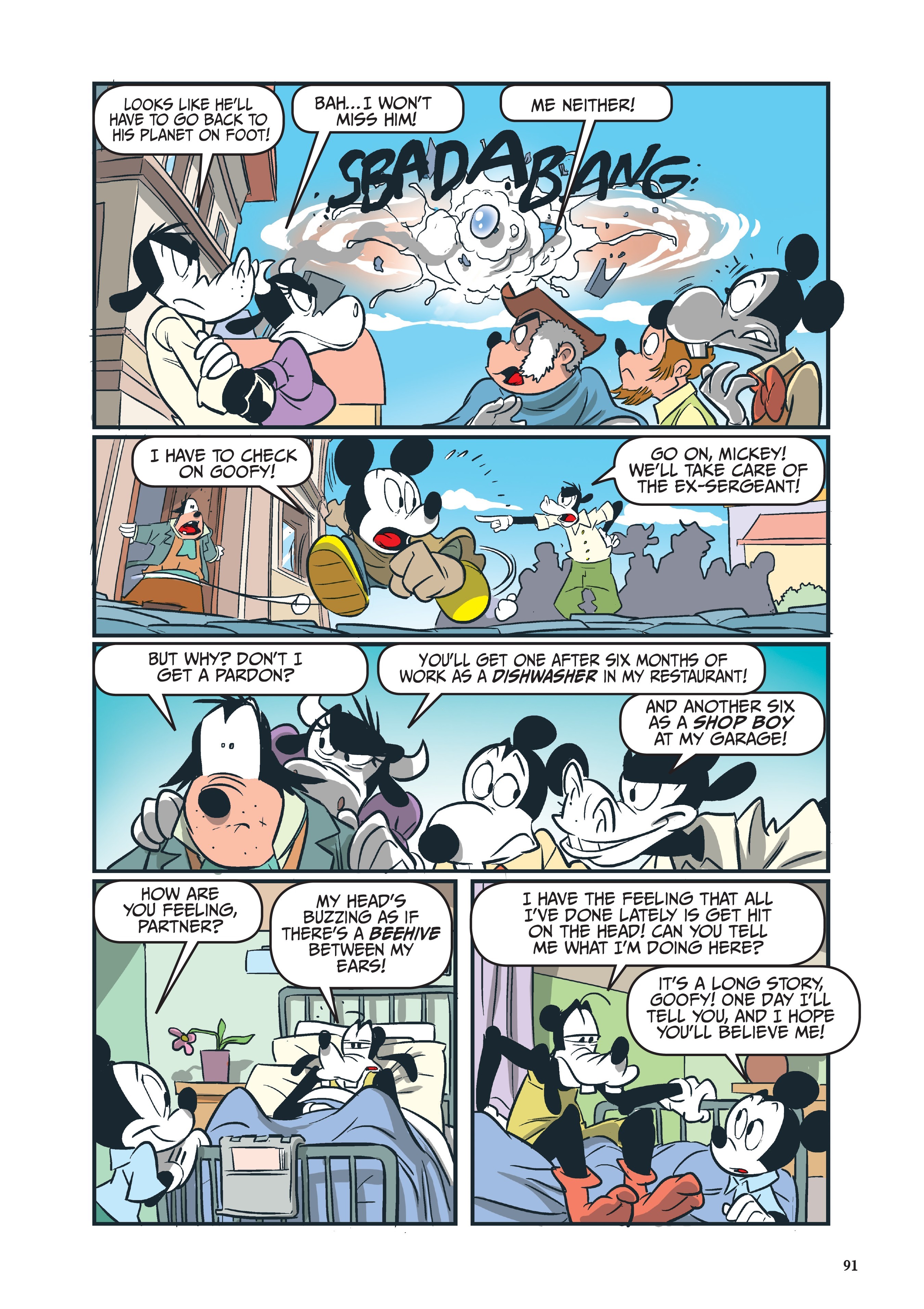 Read online Disney Don Quixote, Starring Goofy and Mickey Mouse comic -  Issue # TPB - 92