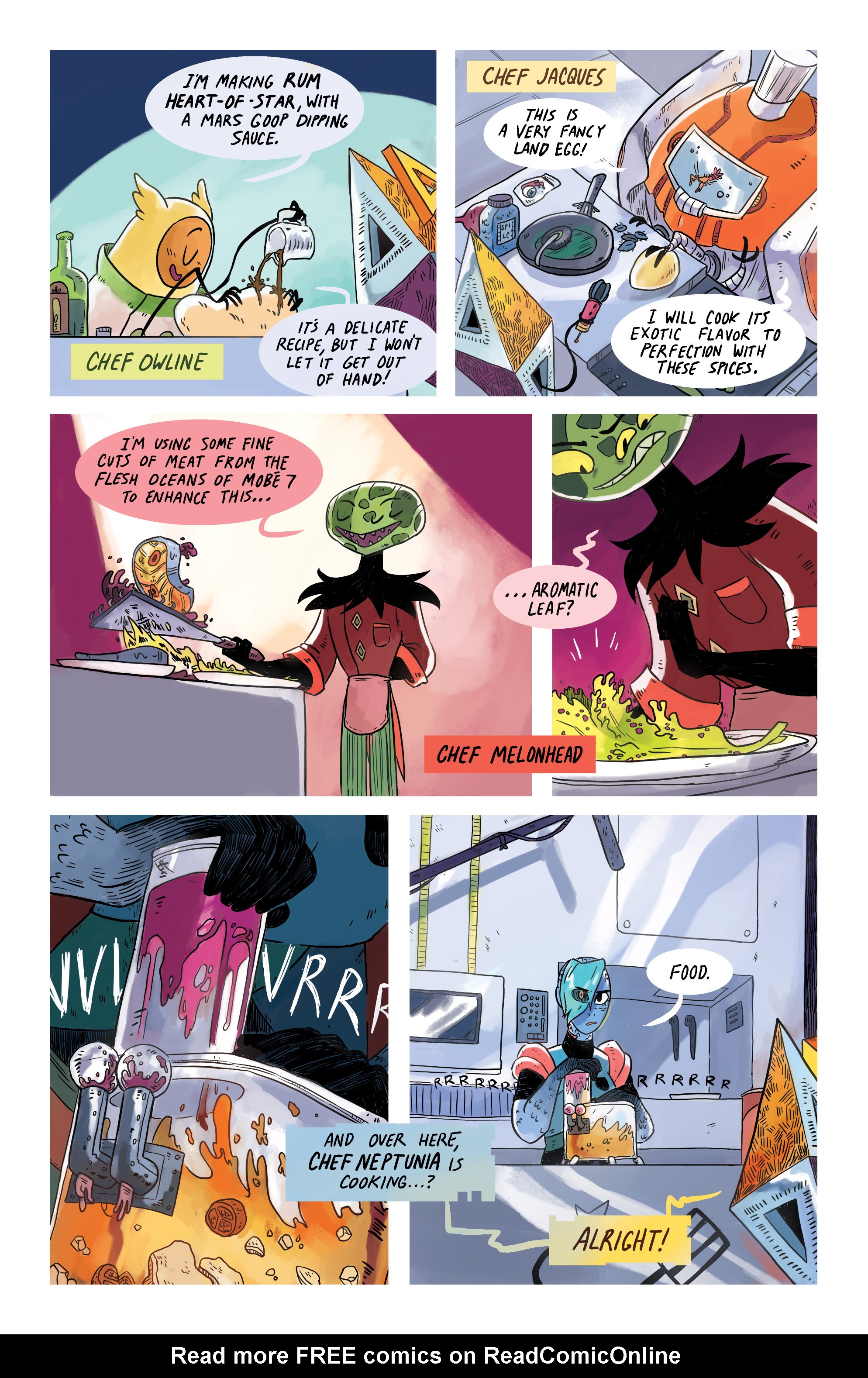 Read online Space Battle Lunchtime comic -  Issue #2 - 8