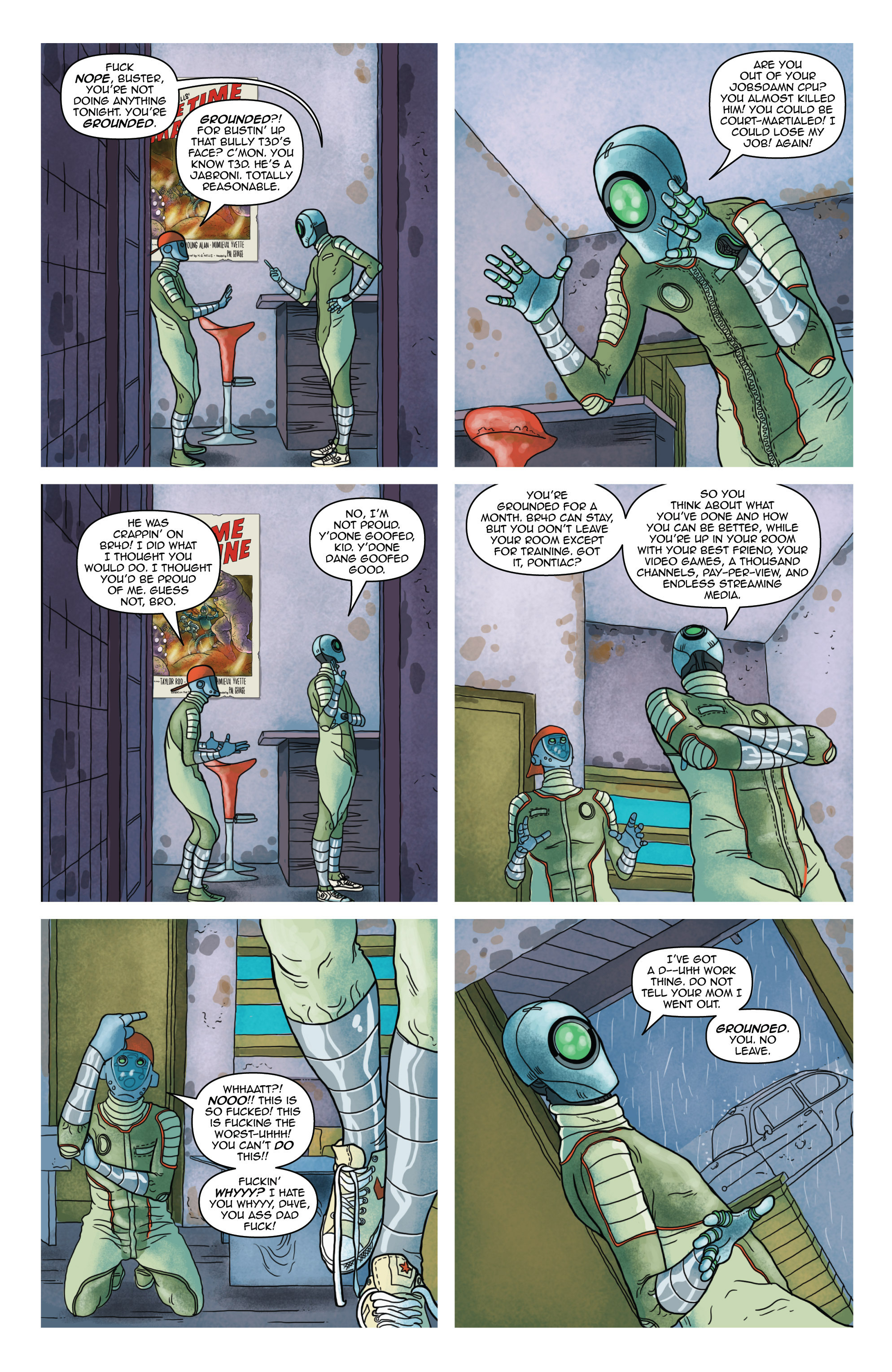 Read online D4VE2 comic -  Issue #2 - 11