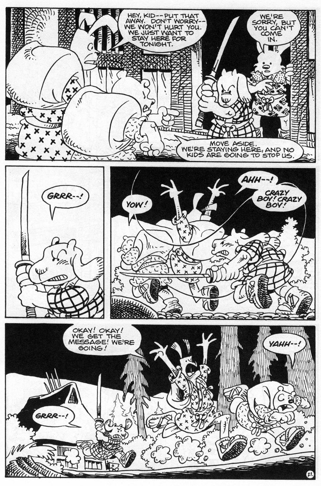 Read online Usagi Yojimbo (1996) comic -  Issue #69 - 22