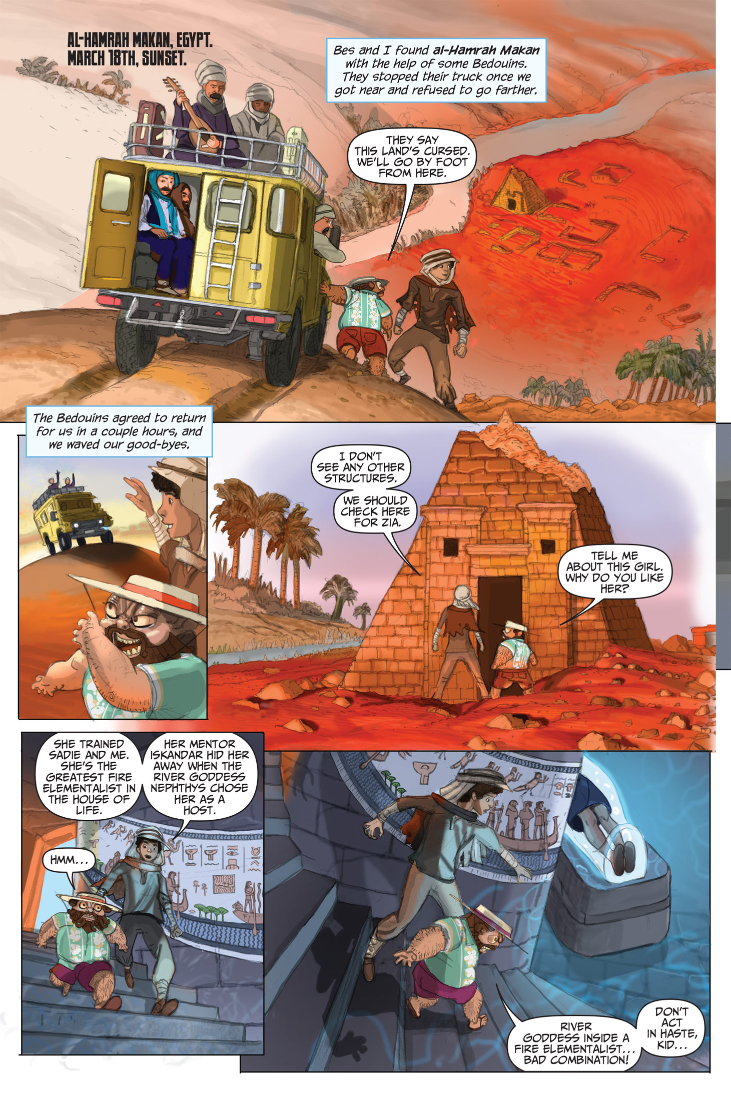 Read online The Kane Chronicles comic -  Issue # TPB 2 - 74
