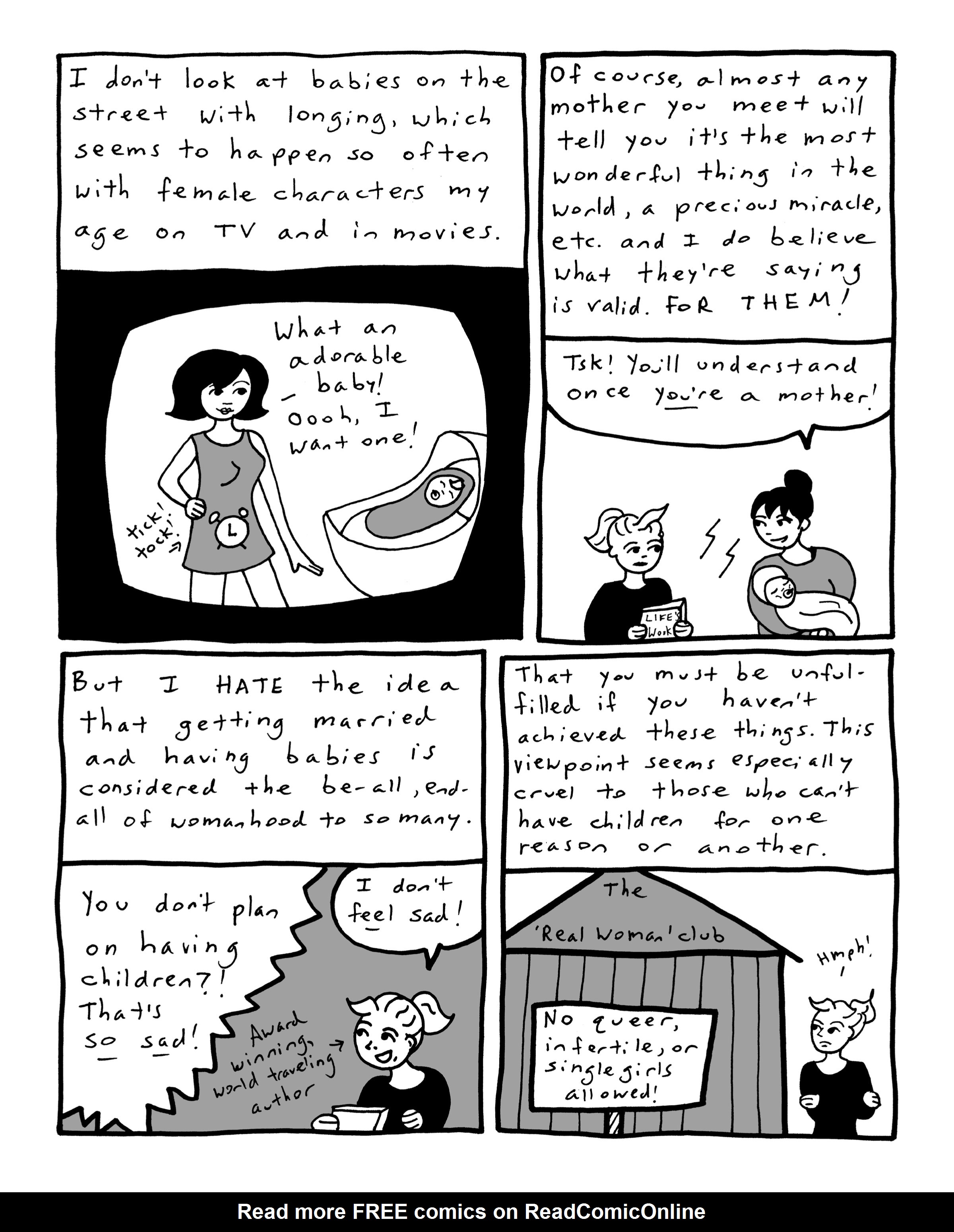 Read online The Big Feminist BUT: Comics About Women comic -  Issue # TPB (Part 1) - 56