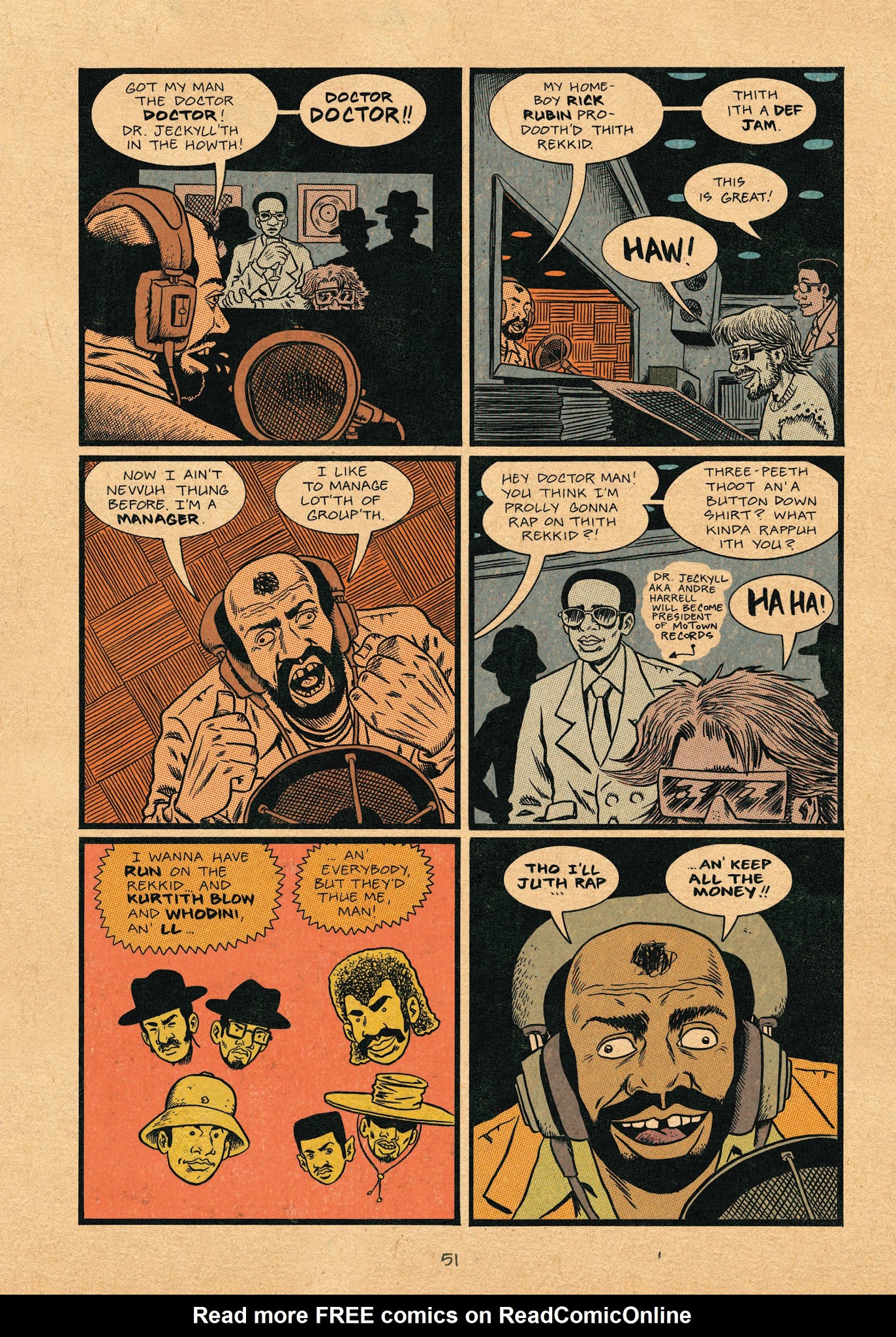 Read online Hip Hop Family Tree (2013) comic -  Issue # TPB 4 - 52