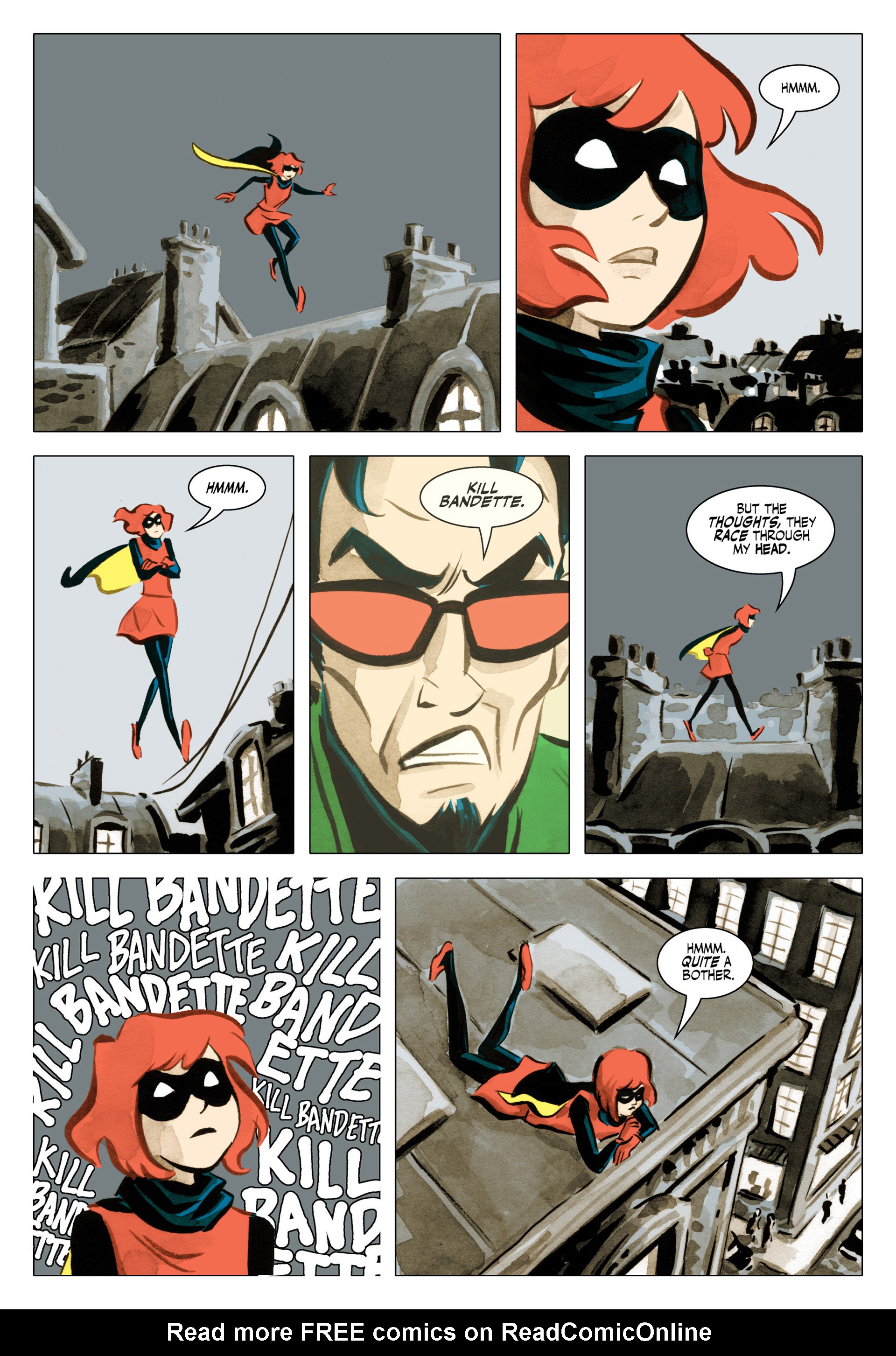 Read online Bandette (2012) comic -  Issue #5 - 4