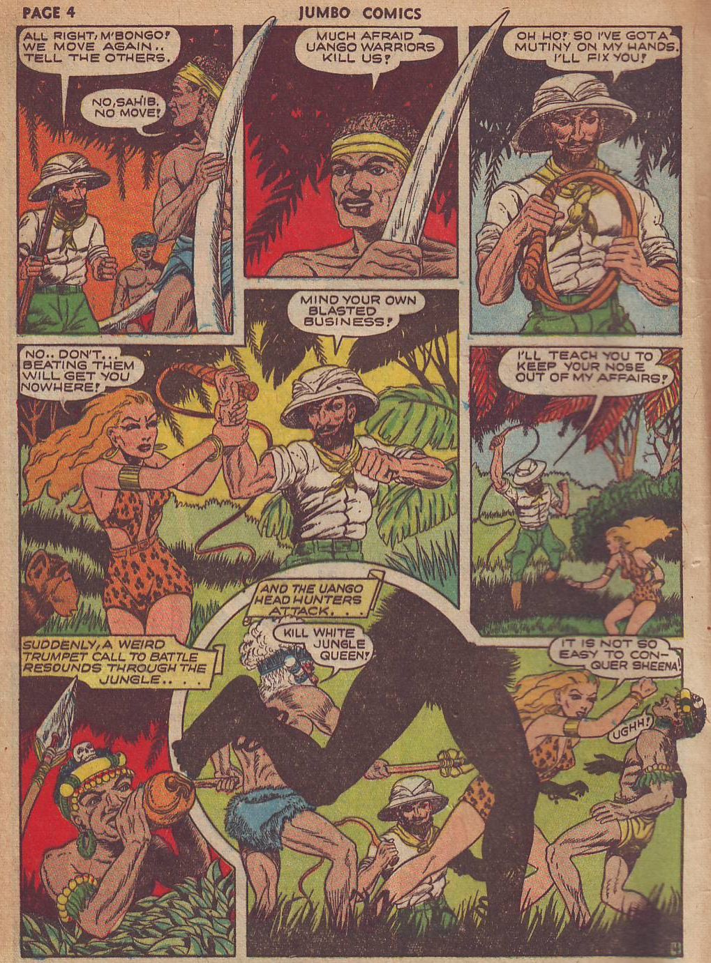 Read online Jumbo Comics comic -  Issue #39 - 5