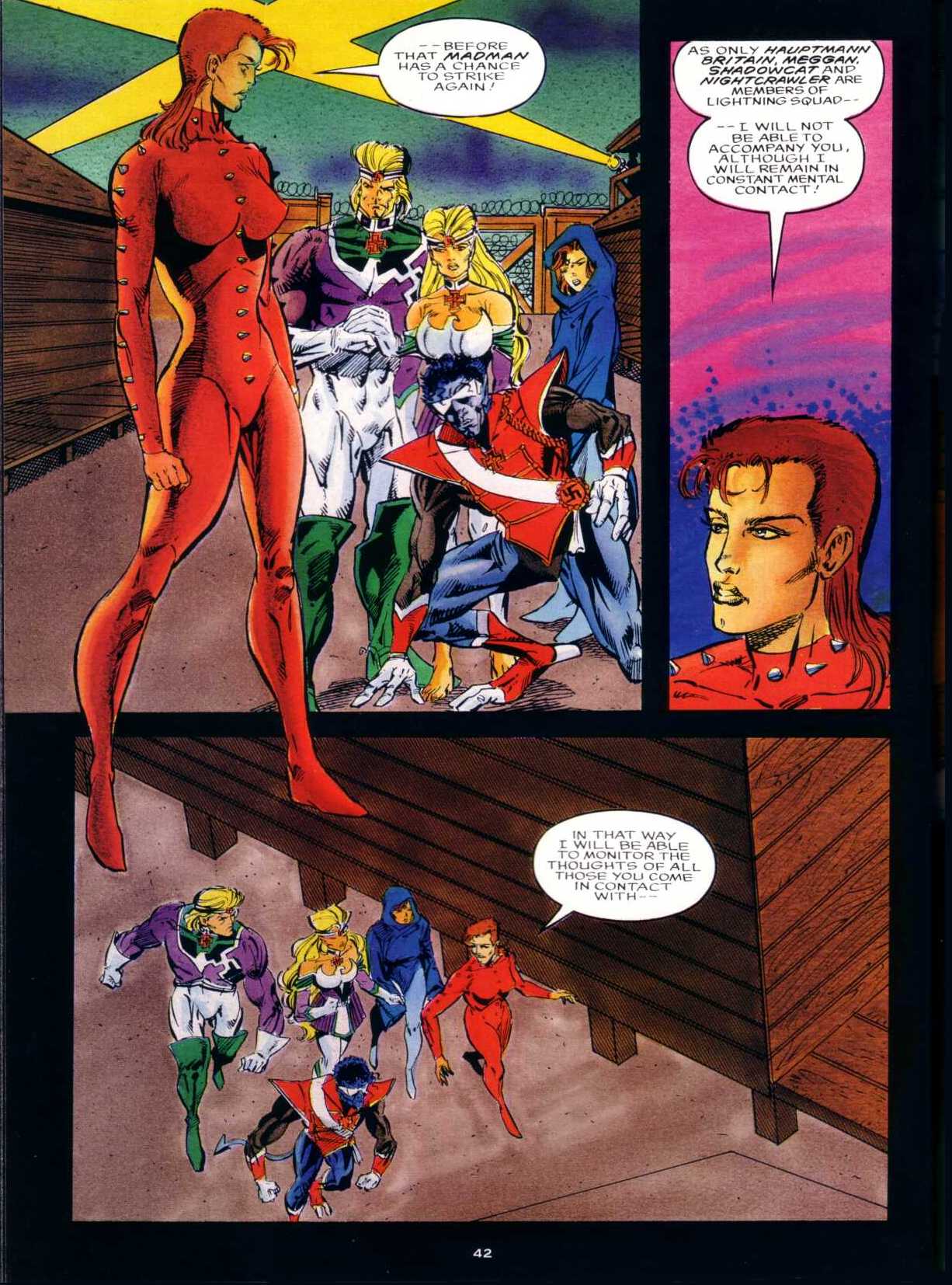 Read online Marvel Graphic Novel comic -  Issue #66 - Excalibur - Weird War III - 41