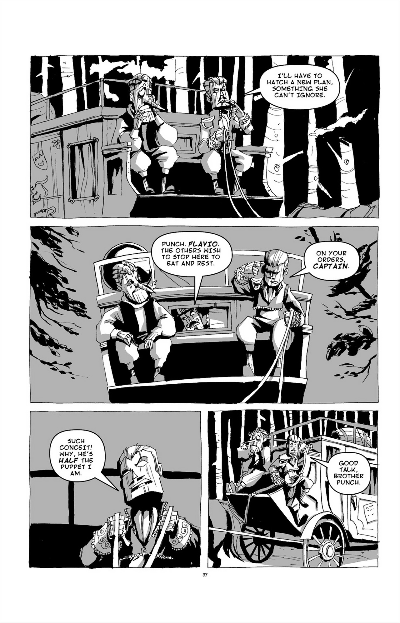 Read online Pinocchio Vampire Slayer And The Great Puppet Theater comic -  Issue # TPB (Part 1) - 47