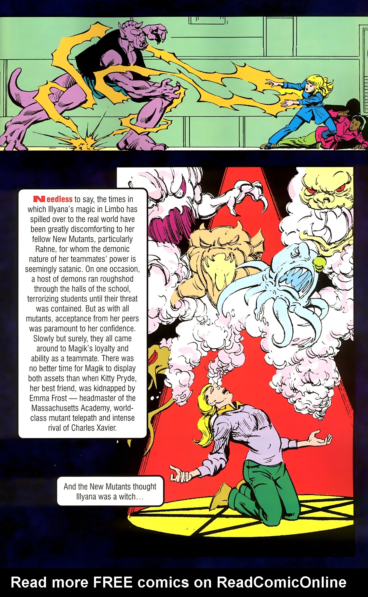 Read online New Mutants Saga comic -  Issue # Full - 11