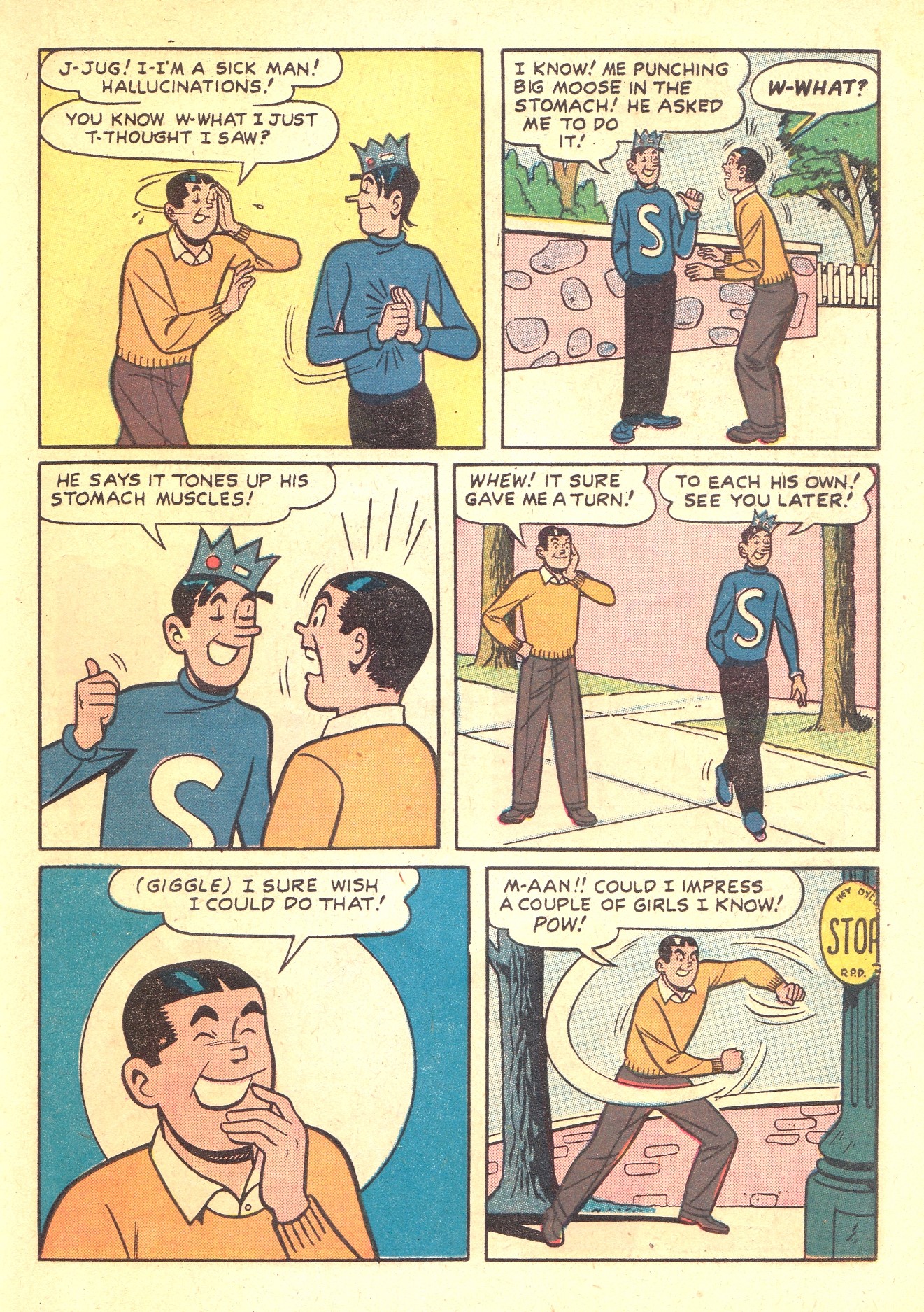 Read online Archie's Pal Jughead comic -  Issue #65 - 21