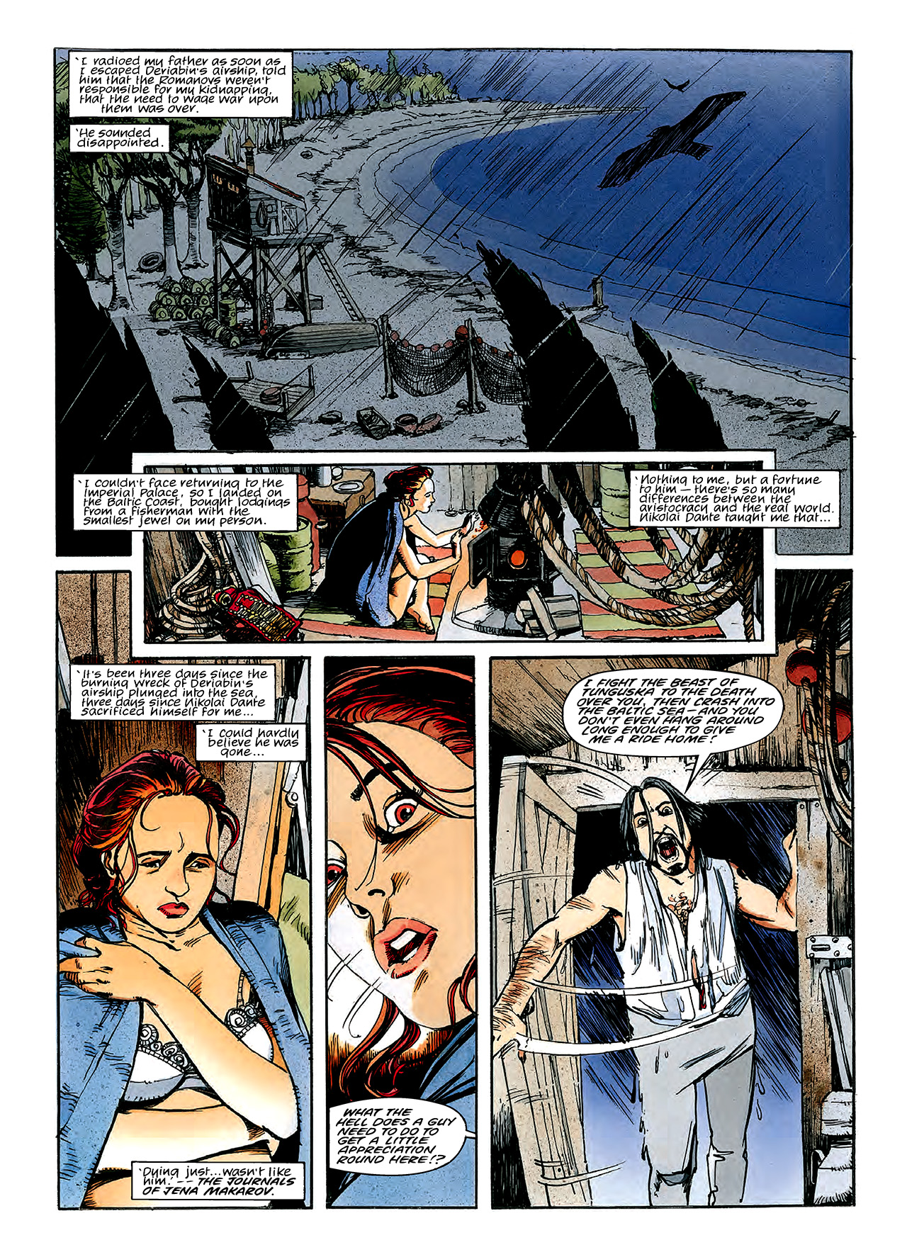 Read online Nikolai Dante comic -  Issue # TPB 3 - 126