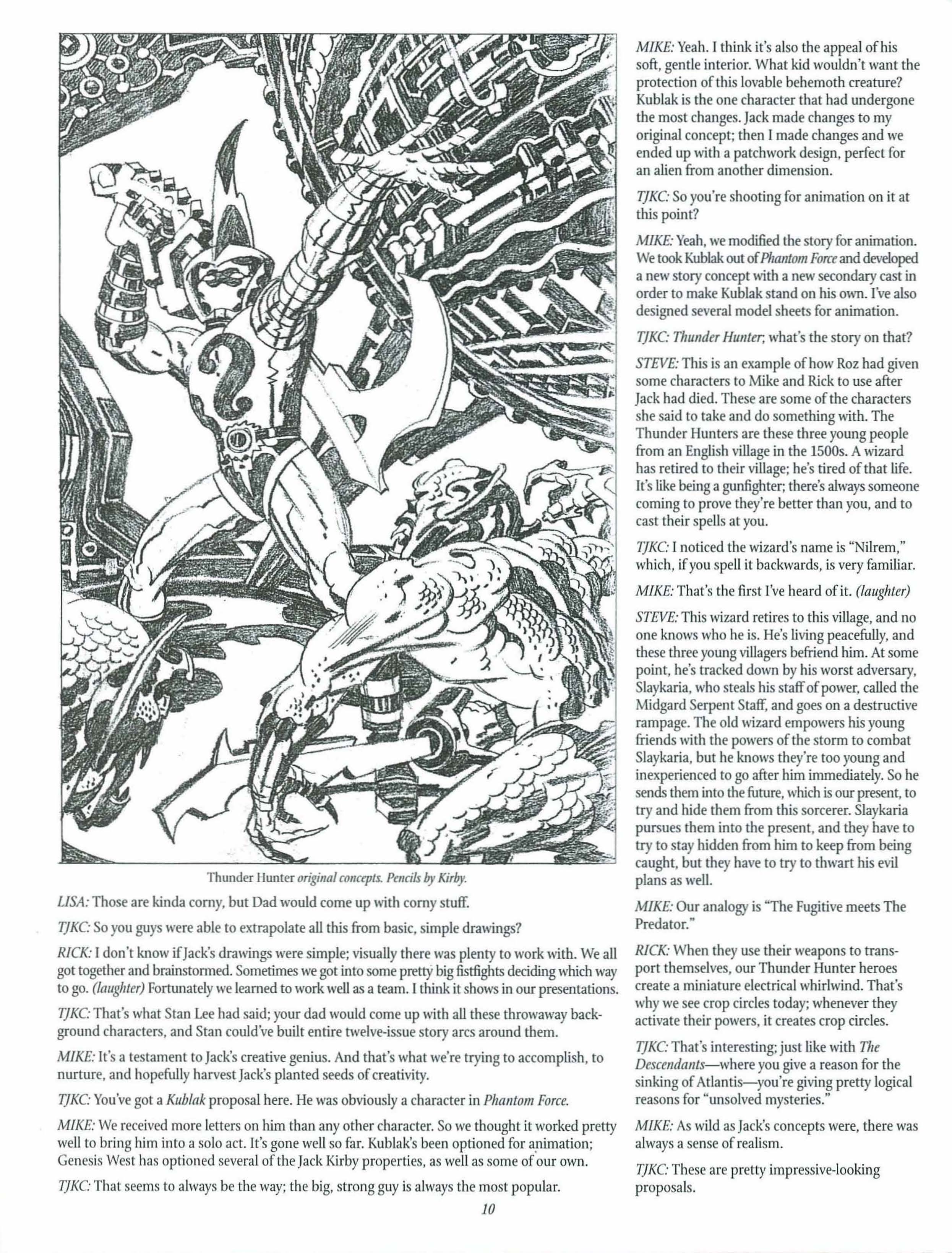 Read online The Jack Kirby Collector comic -  Issue #27 - 44