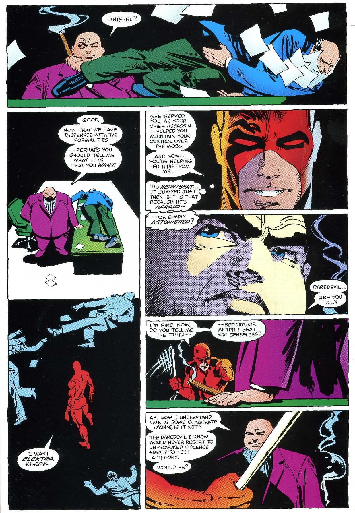 Read online Daredevil Visionaries: Frank Miller comic -  Issue # TPB 2 - 349
