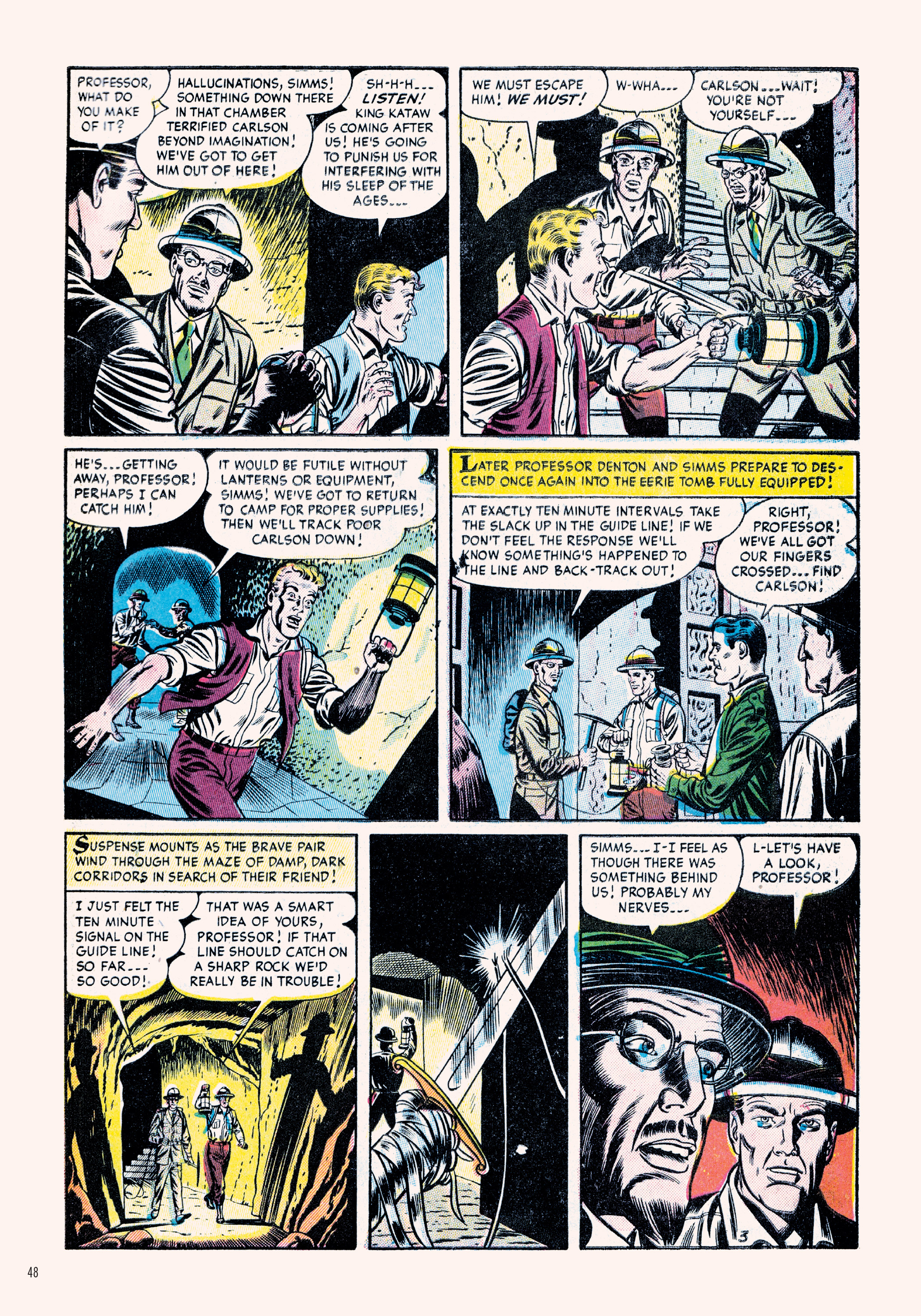 Read online Classic Monsters of Pre-Code Horror Comics: Mummies comic -  Issue # TPB - 48