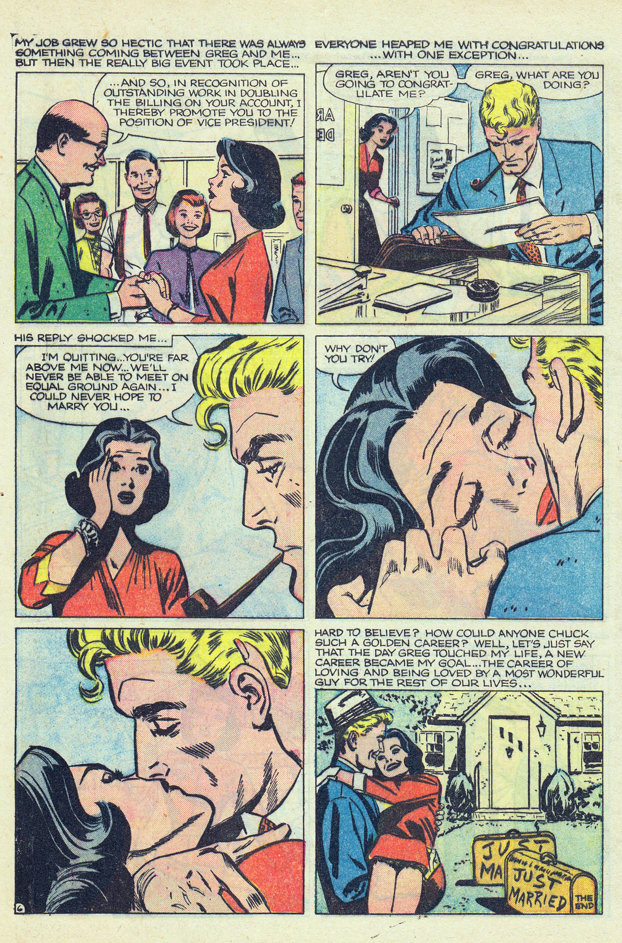 Read online Love Romances comic -  Issue #79 - 8