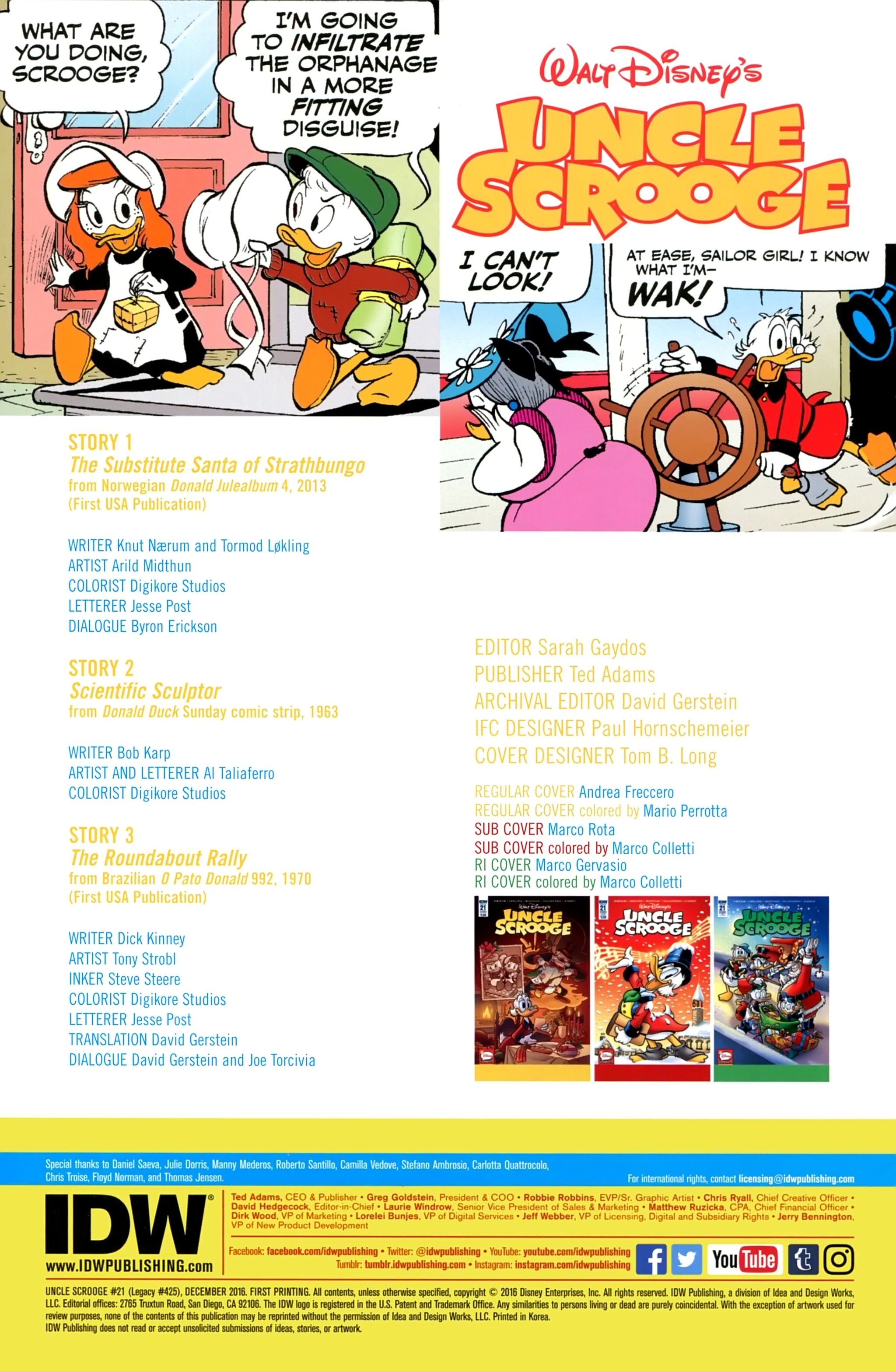 Read online Uncle Scrooge (2015) comic -  Issue #21 - 2