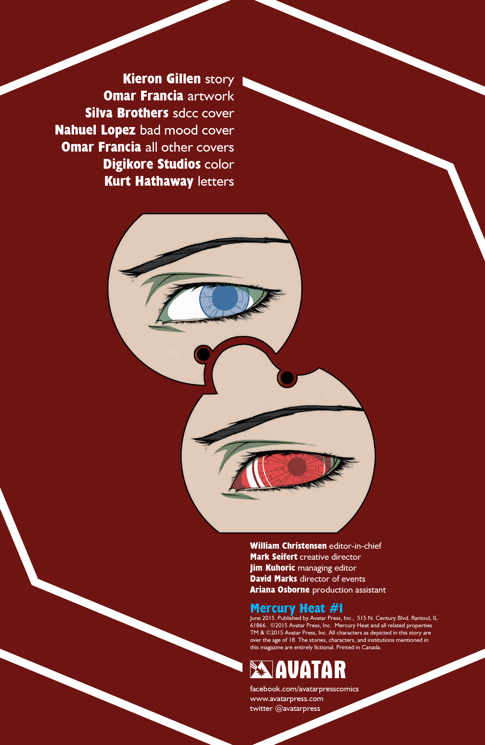 Read online Mercury Heat comic -  Issue #1 - 2