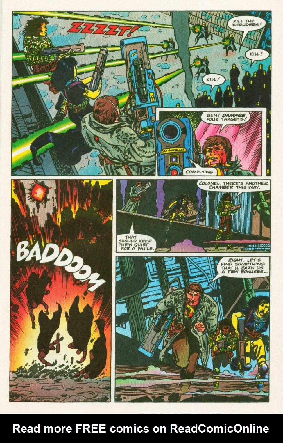 Read online Warheads comic -  Issue #4 - 10