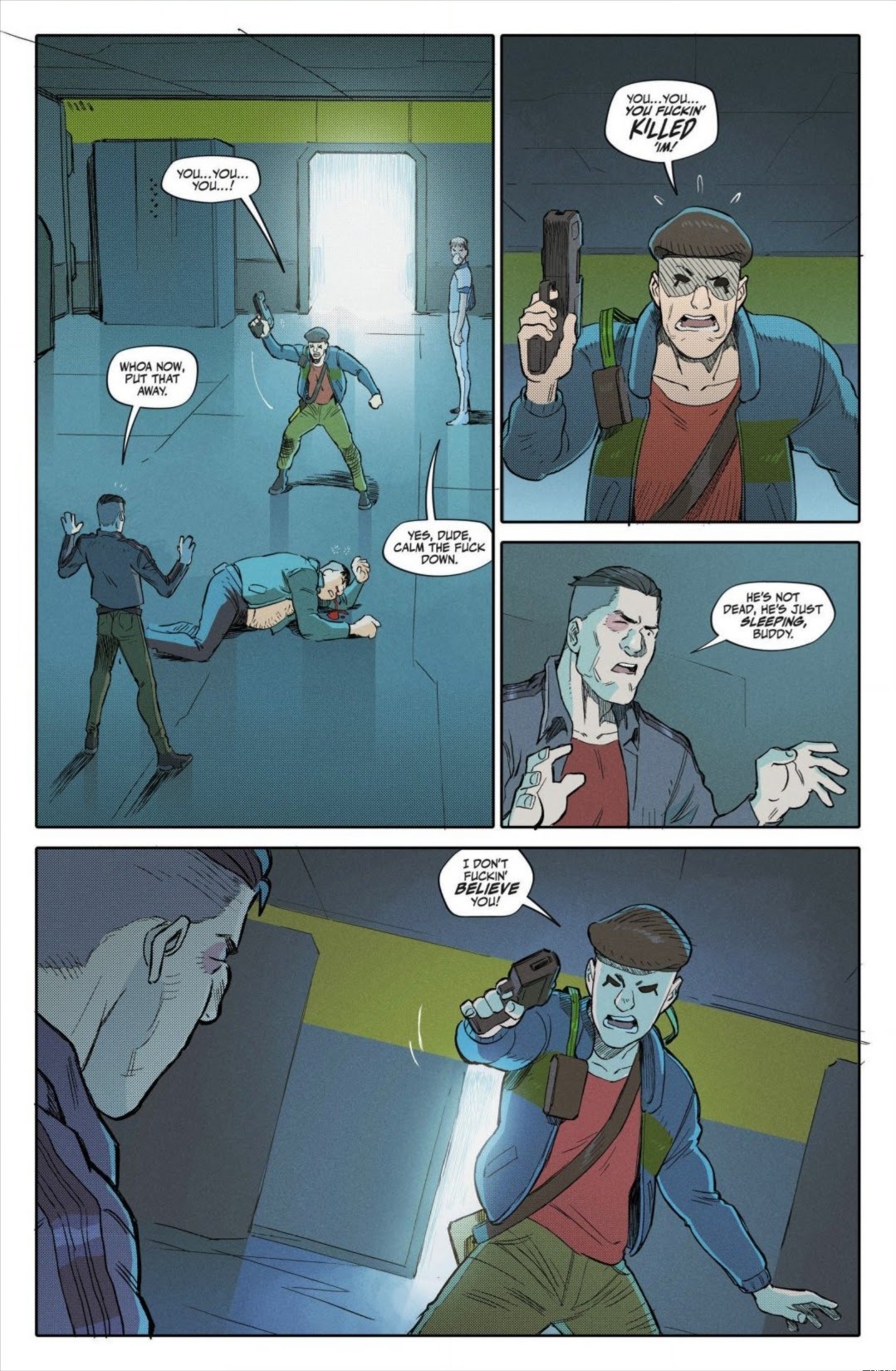 Read online Cyberpunk 2077: Where’s Johnny comic -  Issue #2 - 16