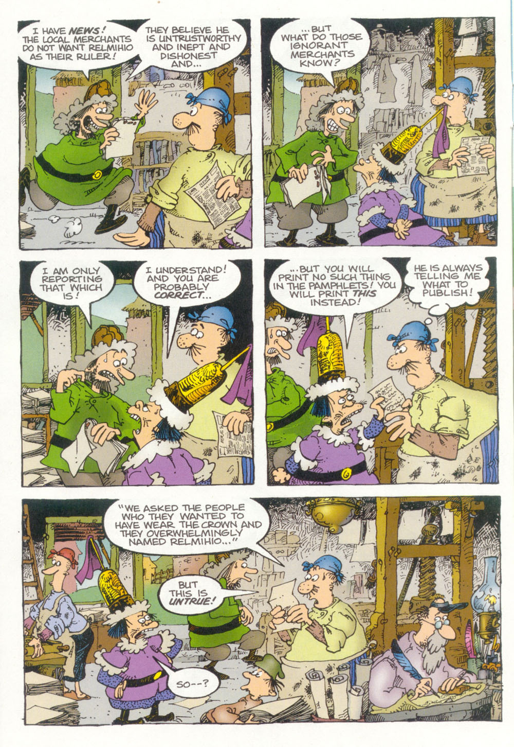 Read online Sergio Aragonés' Groo: Mightier Than the Sword comic -  Issue #4 - 6