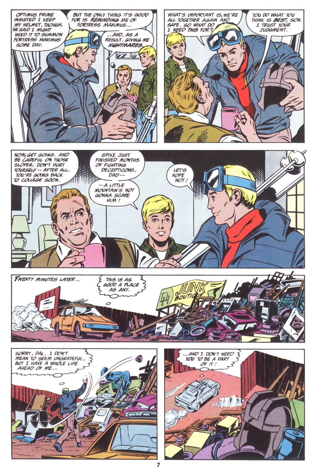 Read online The Transformers (UK) comic -  Issue #211 - 7