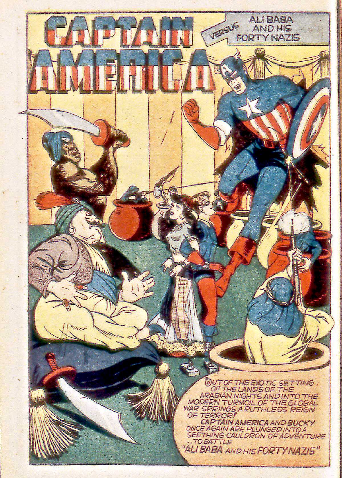 Read online Captain America Comics comic -  Issue #32 - 16