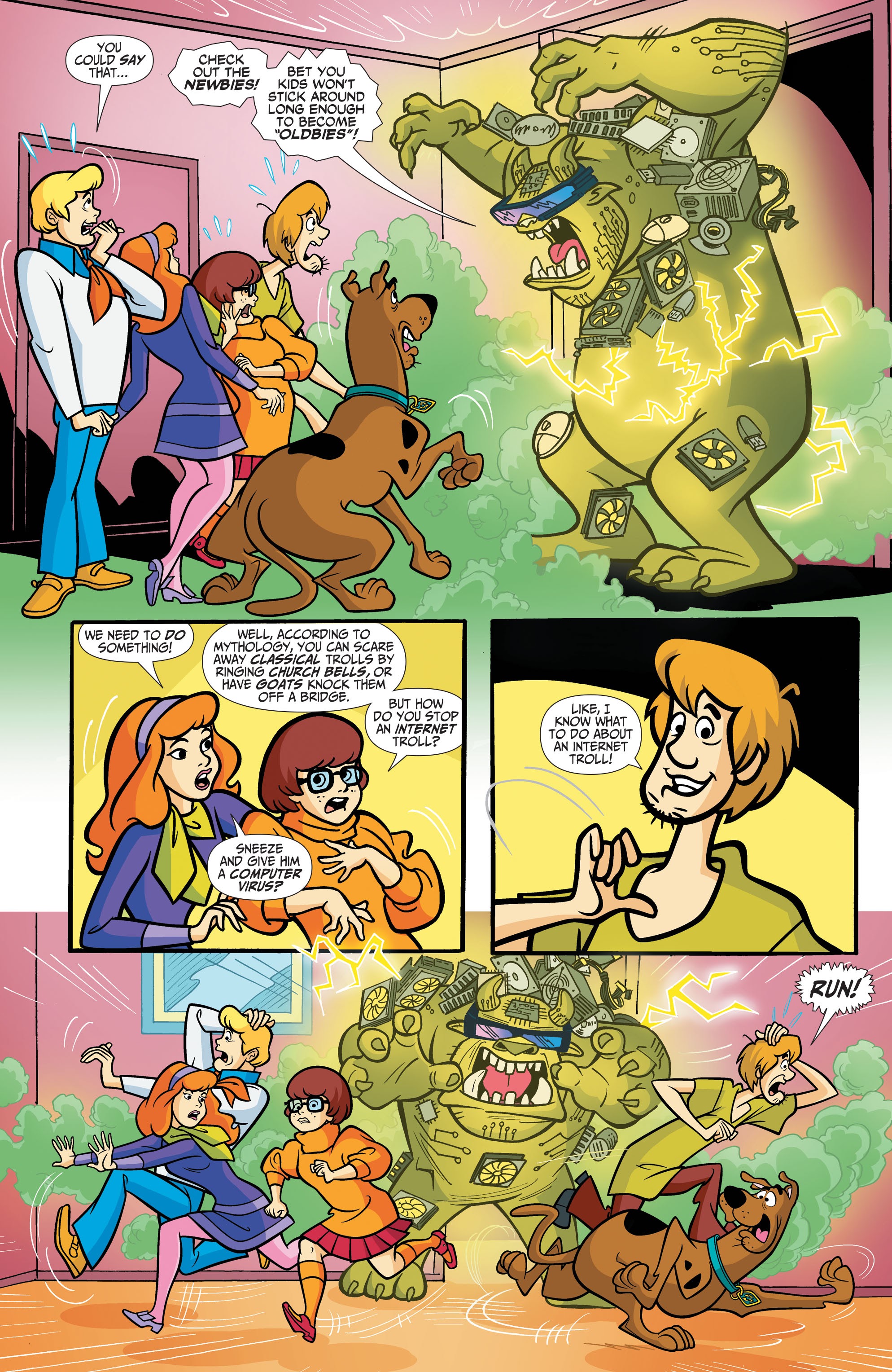 Read online Scooby-Doo: Where Are You? comic -  Issue #105 - 7