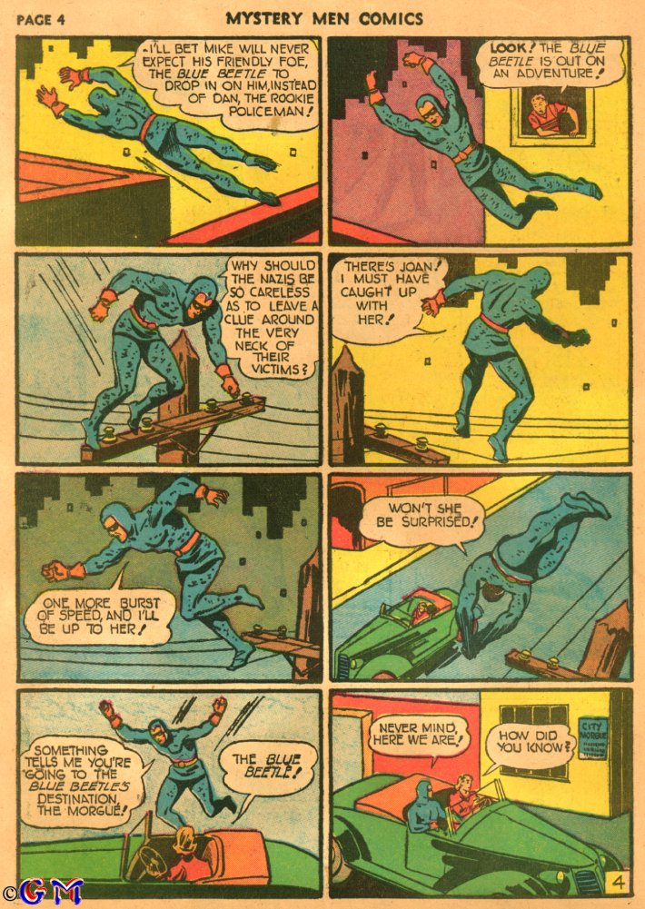Read online Mystery Men Comics comic -  Issue #25 - 6
