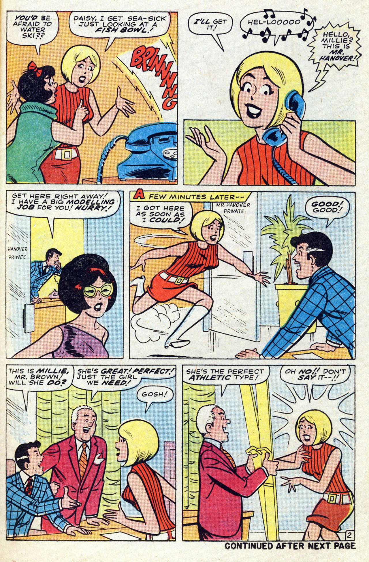 Read online Millie the Model comic -  Issue # Annual 9 - 13