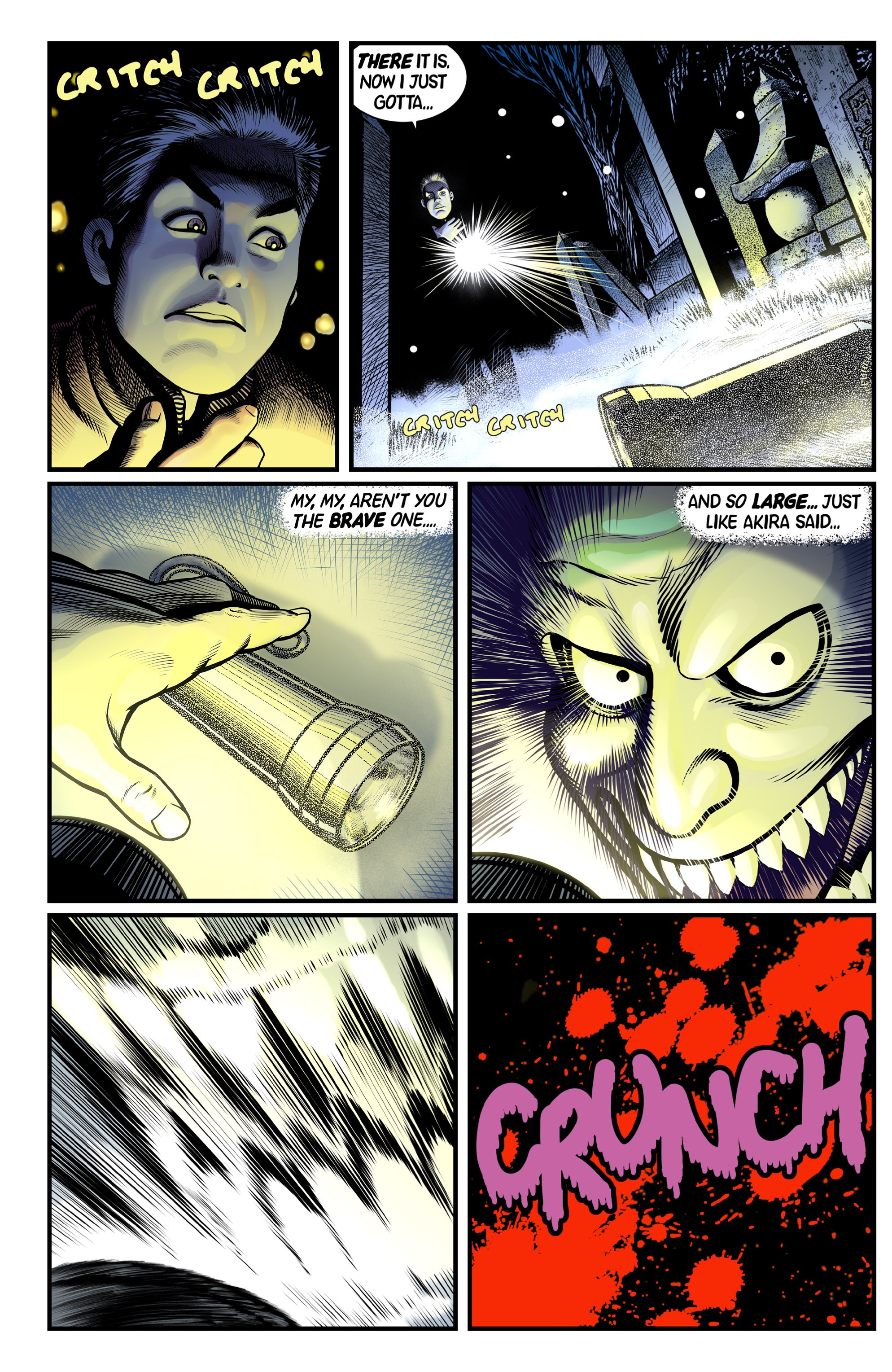 Read online Razorblades: The Horror Magazine comic -  Issue #4 - 33