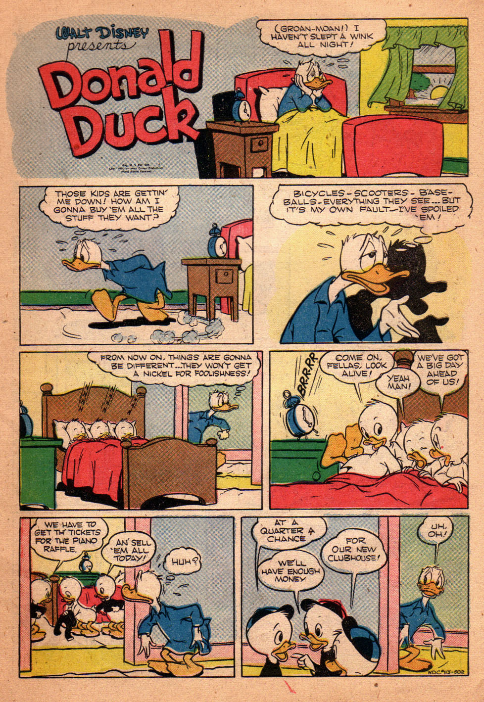 Read online Walt Disney's Comics and Stories comic -  Issue #113 - 3