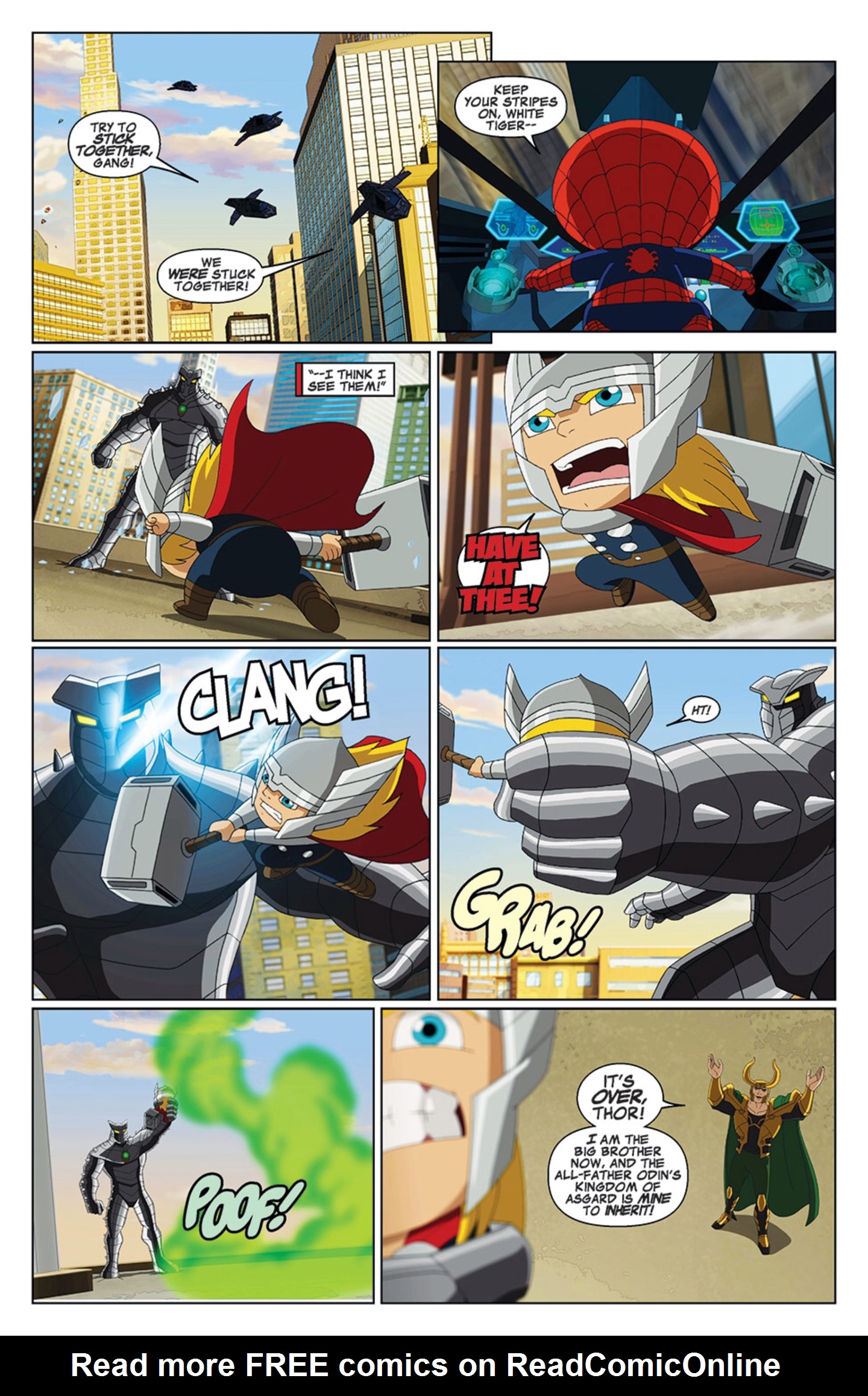 Read online Marvel Universe Ultimate Spider-Man: Web Warriors comic -  Issue #4 - 12