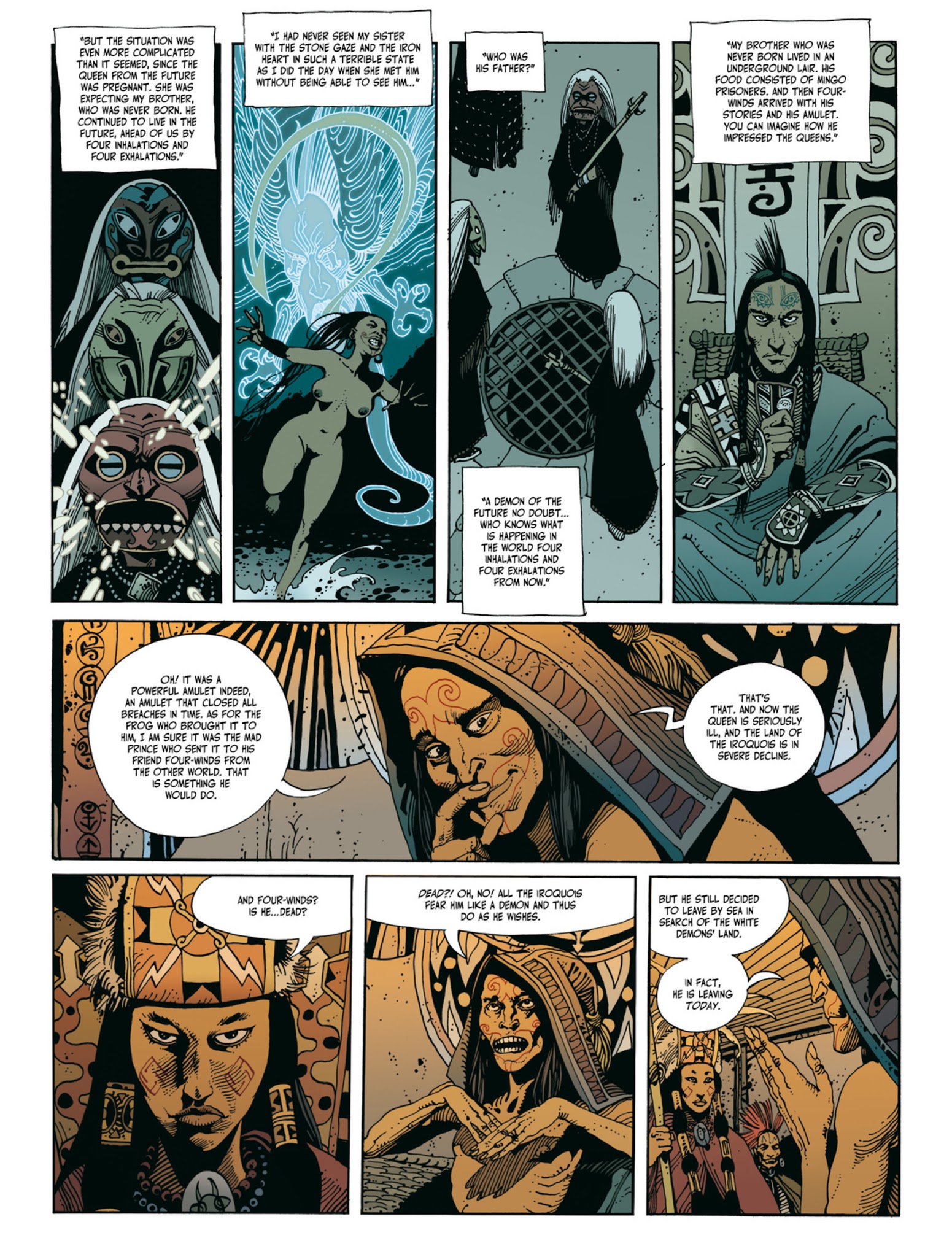 Read online Shamanism comic -  Issue #3 - 46