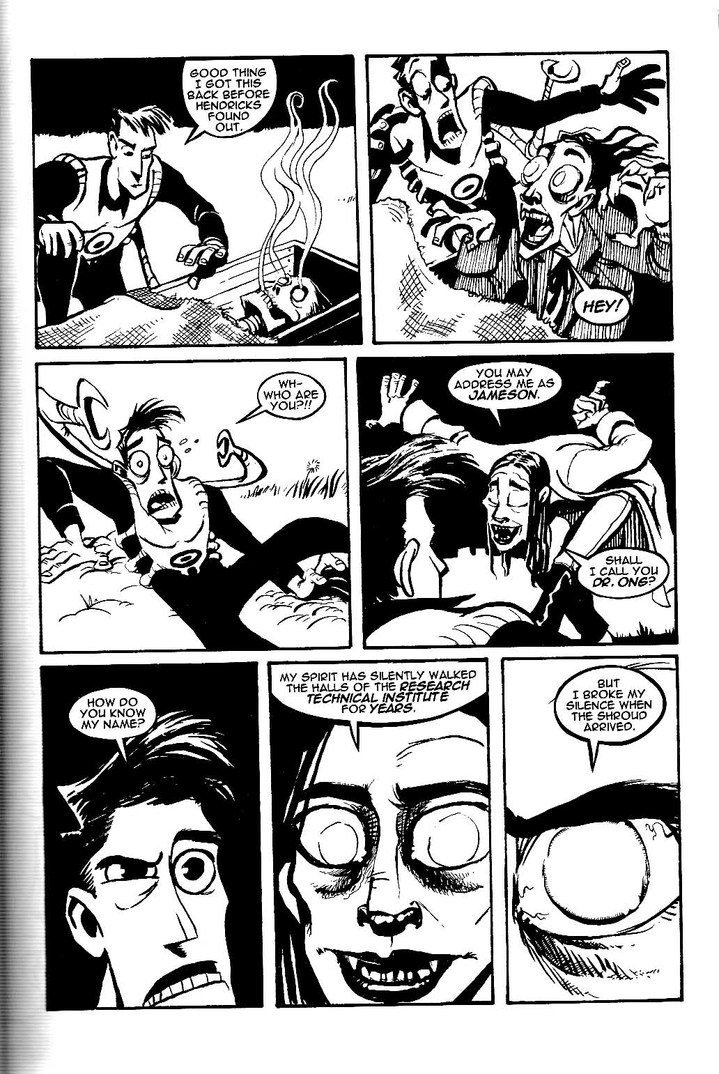 Read online Creature Tech comic -  Issue # TPB - 68