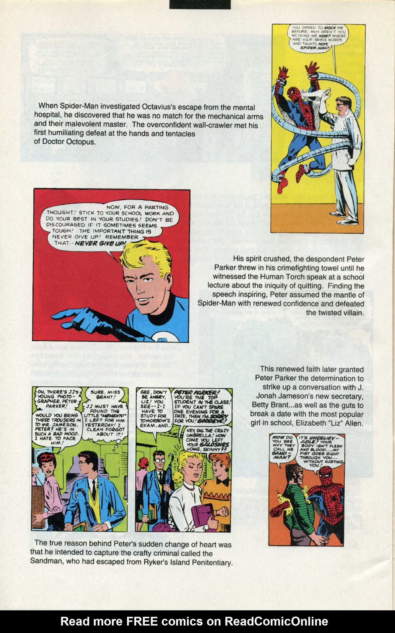 Read online Spider-Man Saga (1991) comic -  Issue #1 - 14